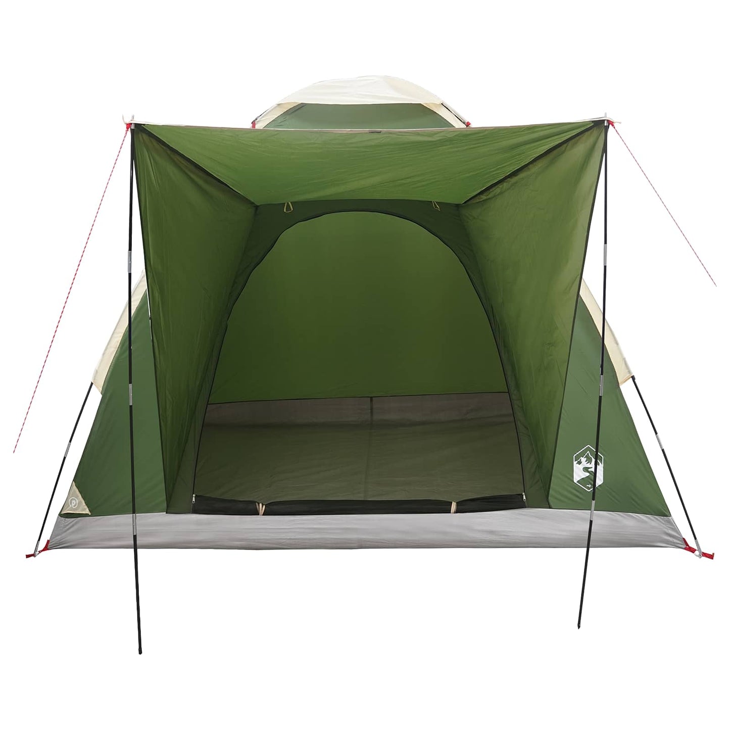 vidaXL Σκηνή Camping 2 ατόμων Πράσινο Πολυεστέρας και Χάλυβας