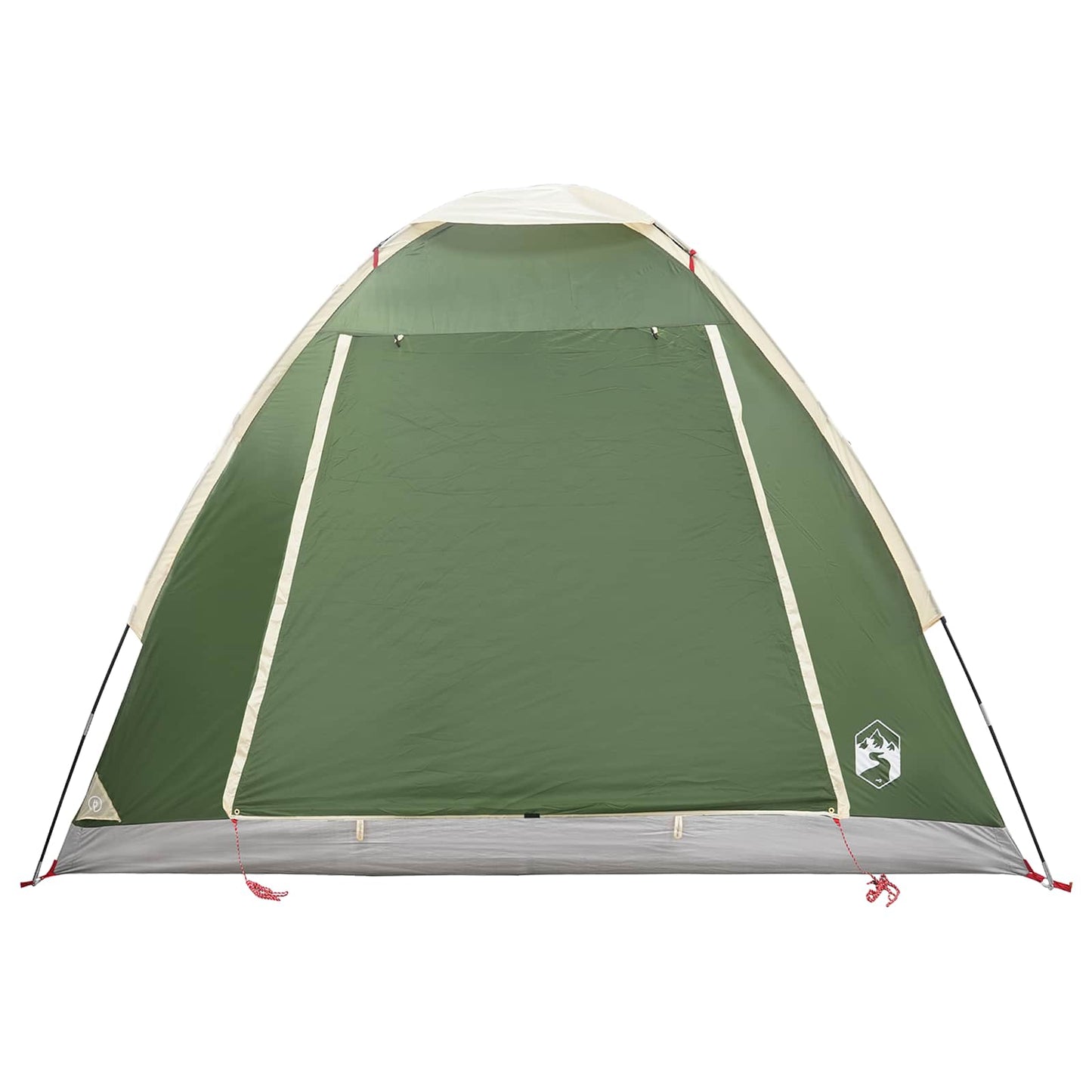 vidaXL Σκηνή Camping 2 ατόμων Πράσινο Πολυεστέρας και Χάλυβας