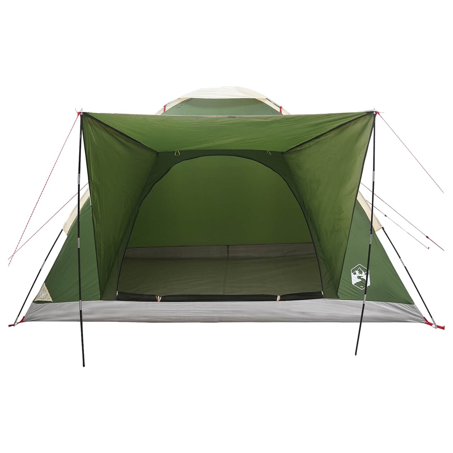 vidaXL Σκηνή Camping 4 ατόμων Πράσινο Πολυεστέρας και Χάλυβας