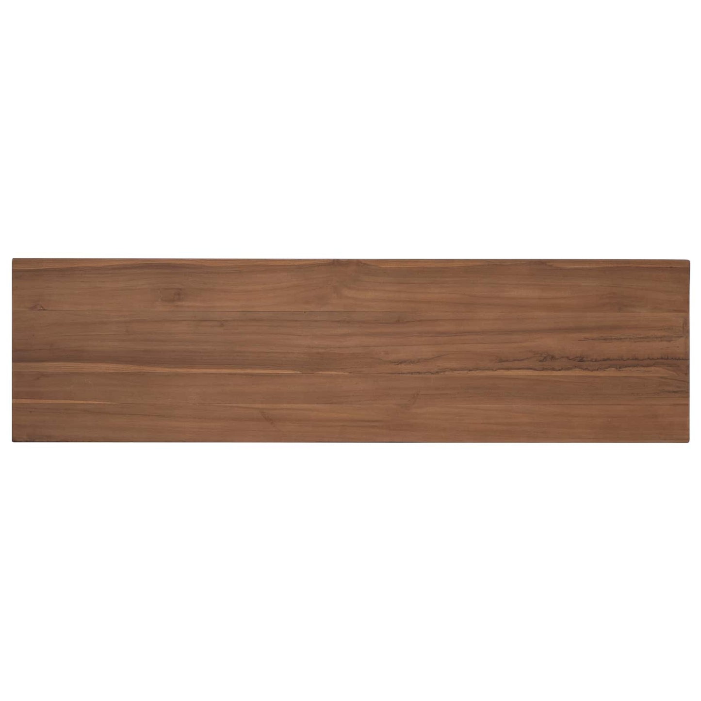 vidaXL Ντουλάπι TV 110 x 30 x 40 cm Φυσικό Στερεό Ξύλο Τίκ