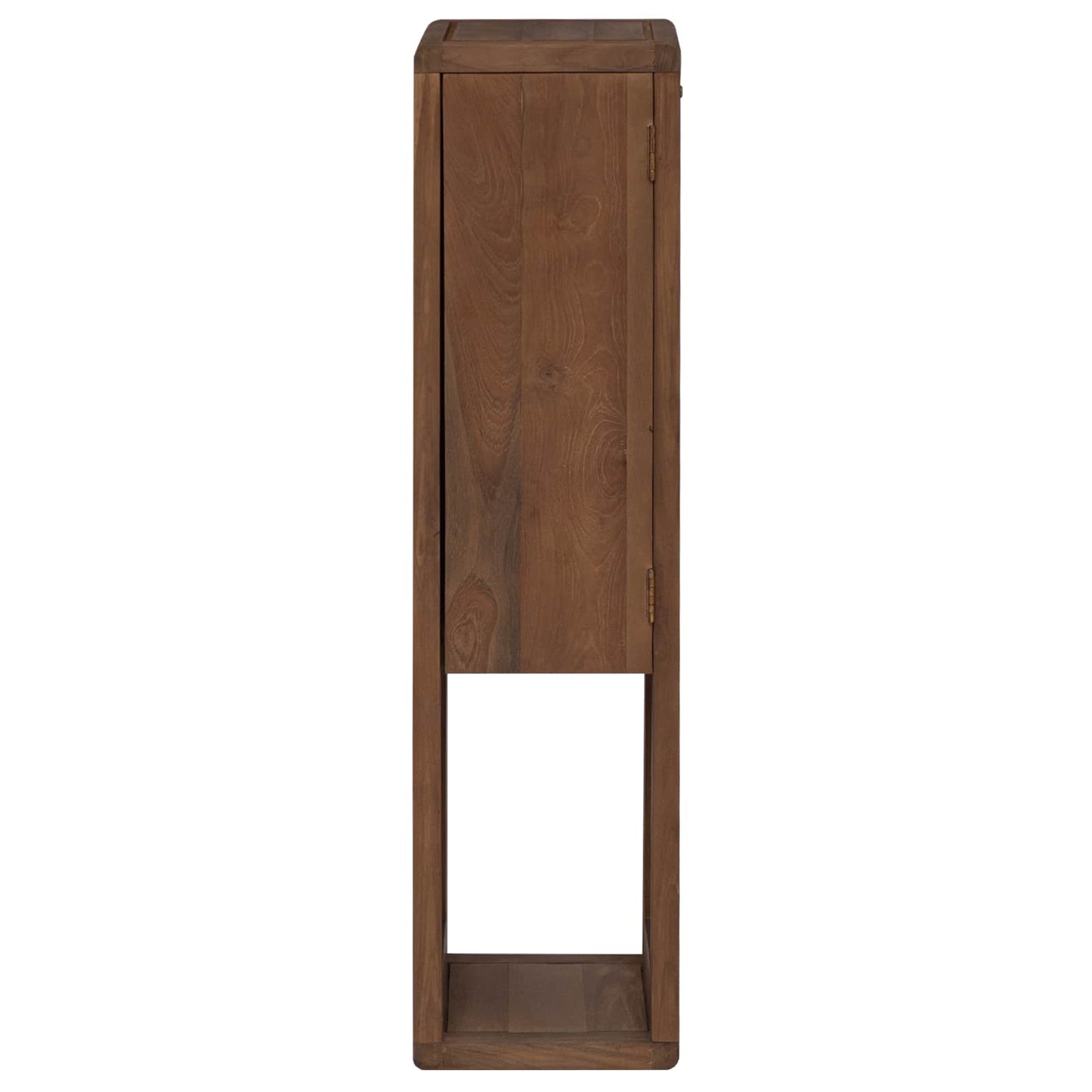 vidaXL Ντουλάπι Πλευρικό Μπάνιου Φυσικό 25 x 25 x 100 cm