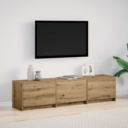 vidaXL Ντουλάπι TV Artisan Oak 165 x 34 x 40 εκ. Επεξεργασμένο ξύλο