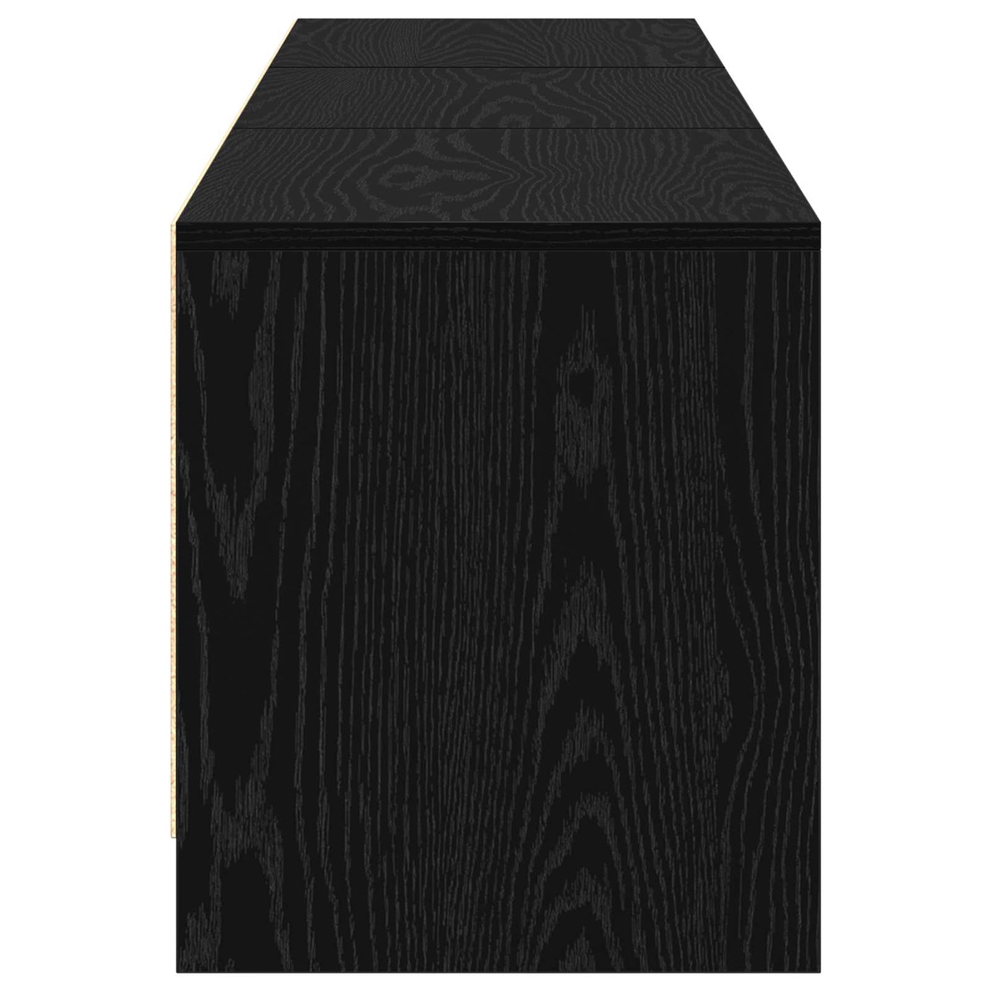 vidaXL Ντουλάπι TV Μαύρη Οξυά 165 x 34 x 40 εκ. Επεξεργασμένο ξύλο