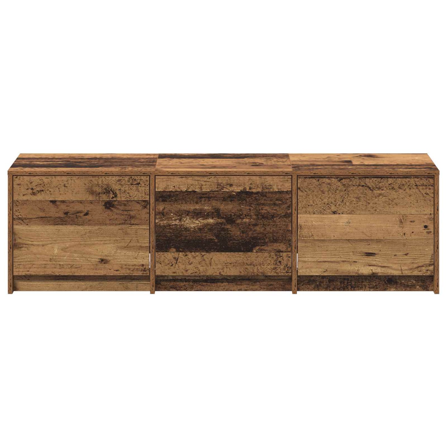 vidaXL Ντουλάπι TV 140 x 34 x 40 εκ Παλιό ξύλο Επεξεργασμένο ξύλο