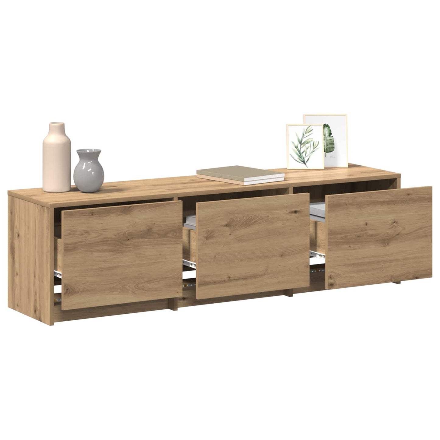 vidaXL Ντουλάπι TV Artisan Oak 140 x 34 x 40 εκ Επεξεργασμένο ξύλο