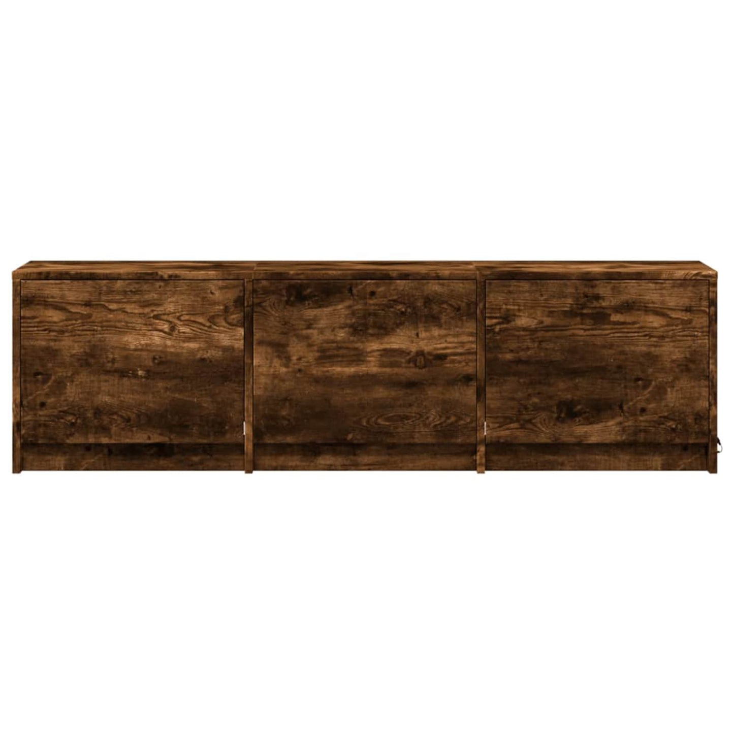 vidaXL Ντουλάπι TV Καπνιστό Δρύς 140 x 34 x 40 εκ Επεξεργασμένο ξύλο