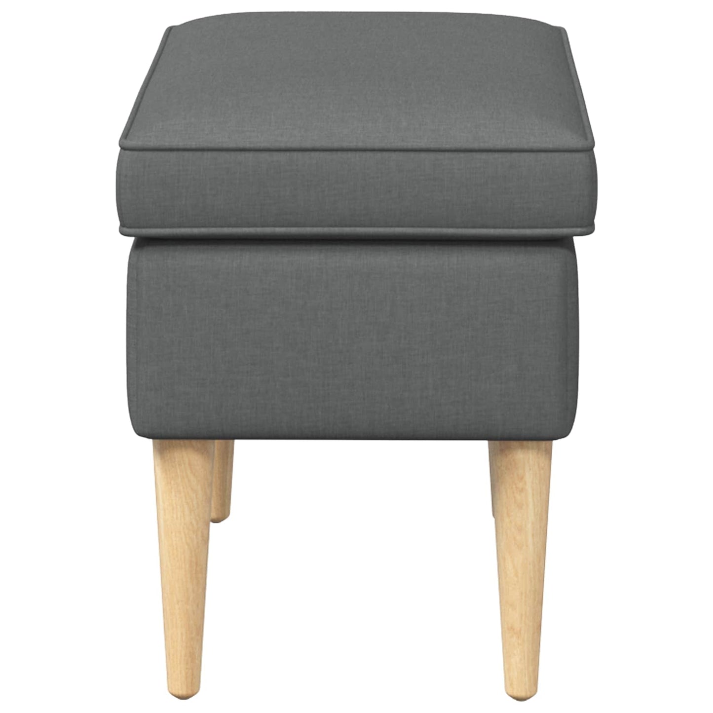vidaXL Πολυθρόνα Ποδιών Σκούρο Γκρι 55 x 35 x 41 εκ