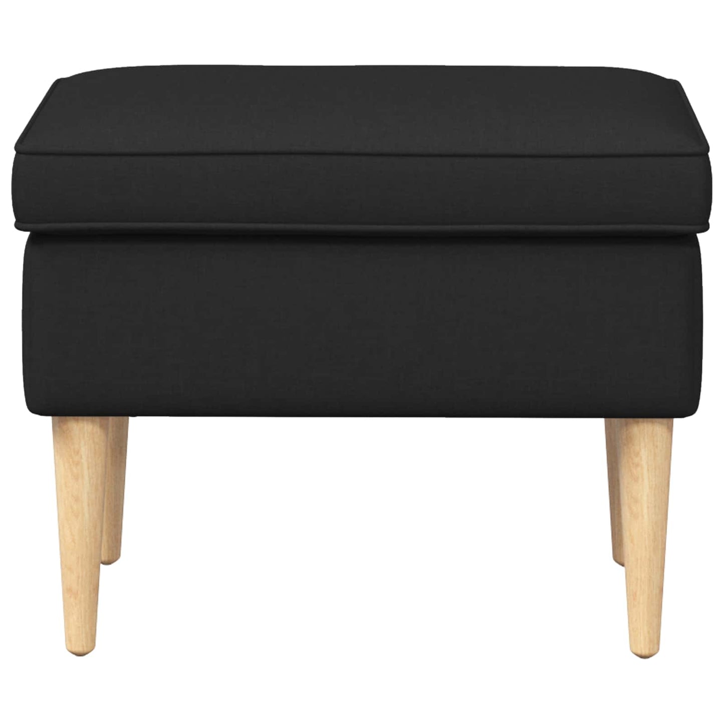 vidaXL Πολυθρόνα Ποδιών Μαύρο 55 x 35 x 41 εκ