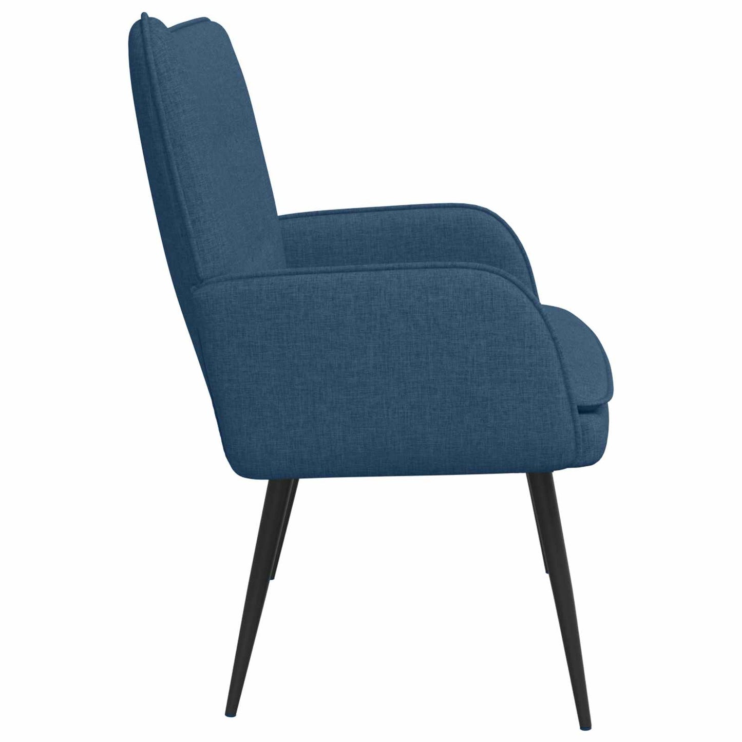 vidaXL Καναπές 2 ατόμων Μπλε 115 x 61 x 87 εκ. Ύφασμα