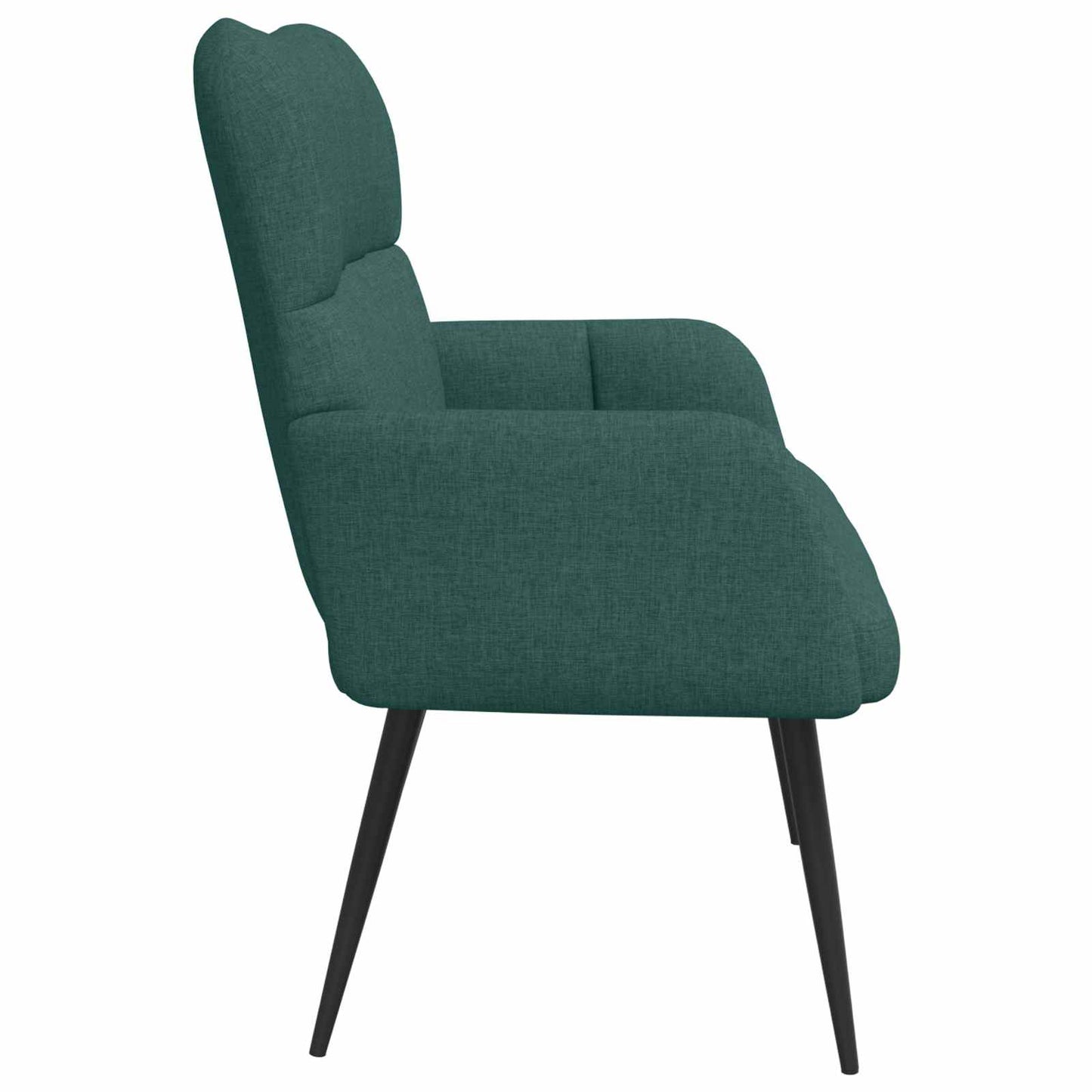 vidaXL Διθέσιος Καναπές Σκούρο Πράσινο 115 x 61 x 87 εκ. ύφασμα
