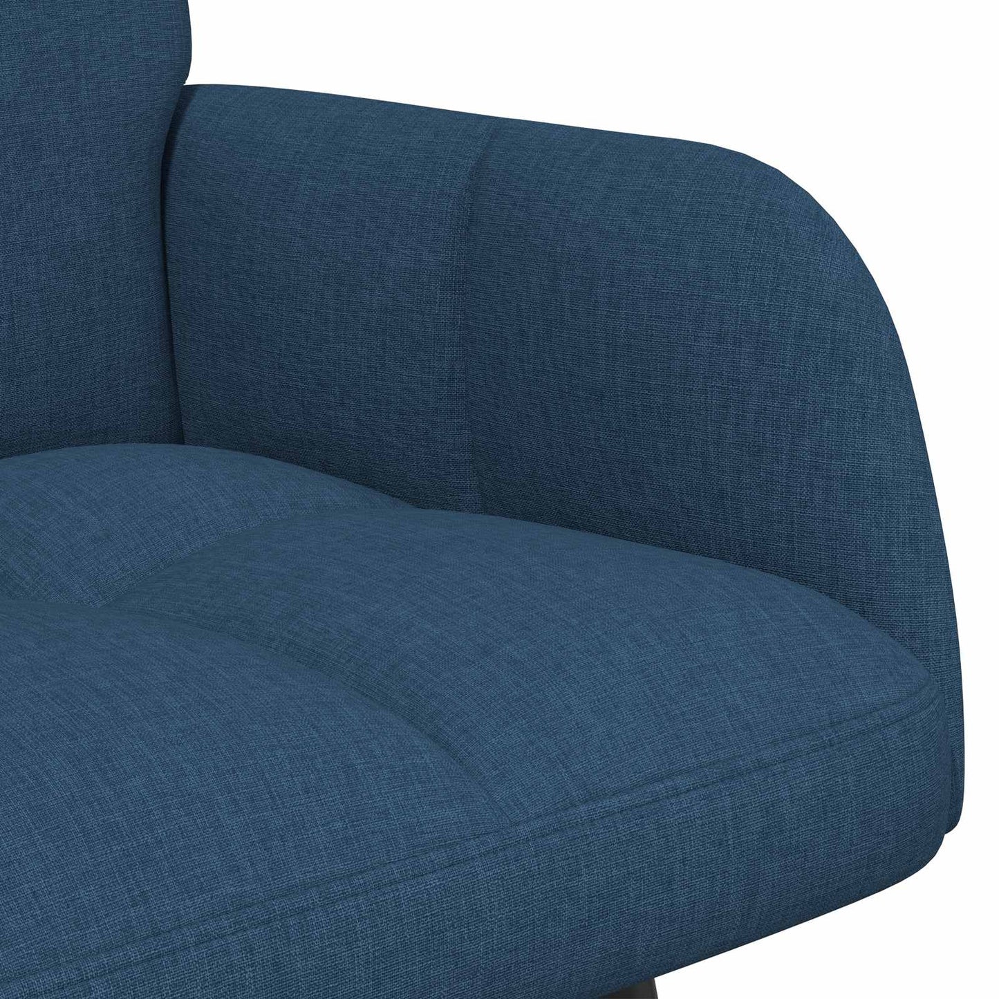vidaXL Καναπές 2 ατόμων Μπλε 115 x 61 x 87 εκ. Ύφασμα