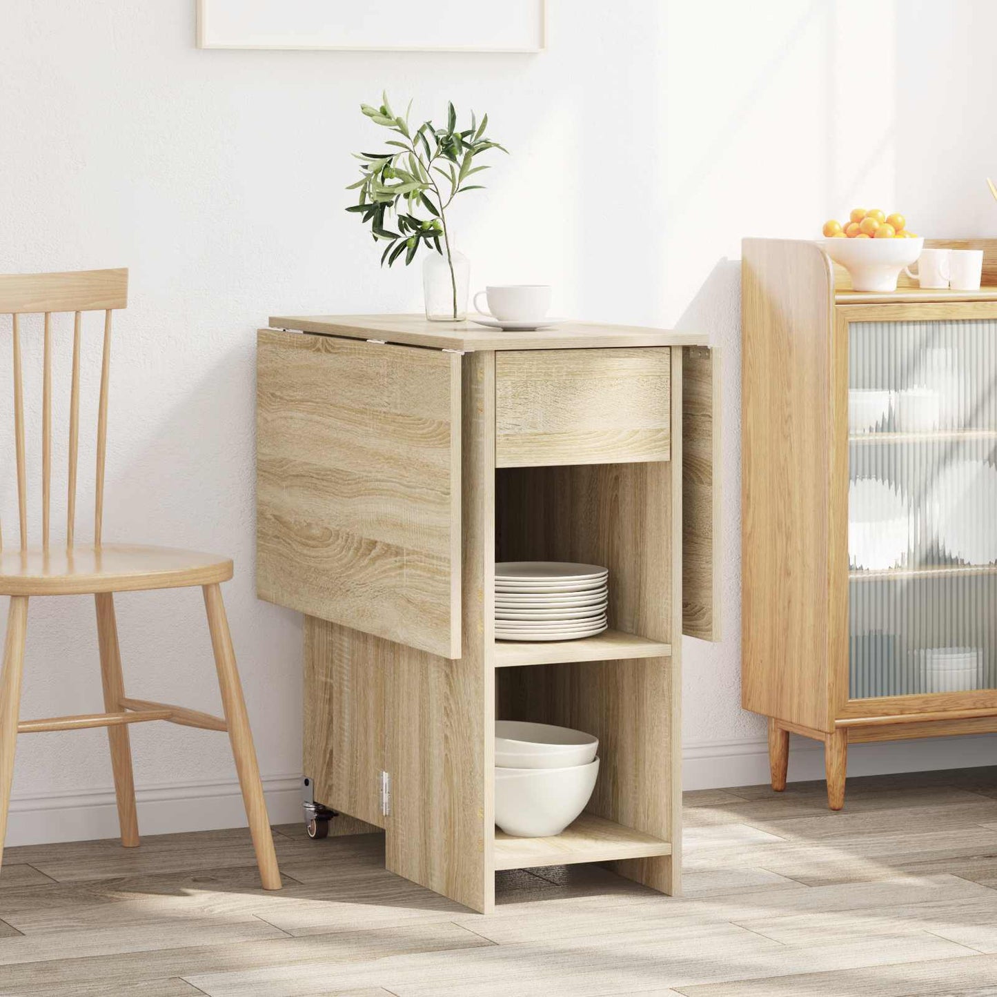 vidaXL Τραπέζι φαγητού 115 x 70 x 75 εκ. Επεξεργασμένο Ξύλο