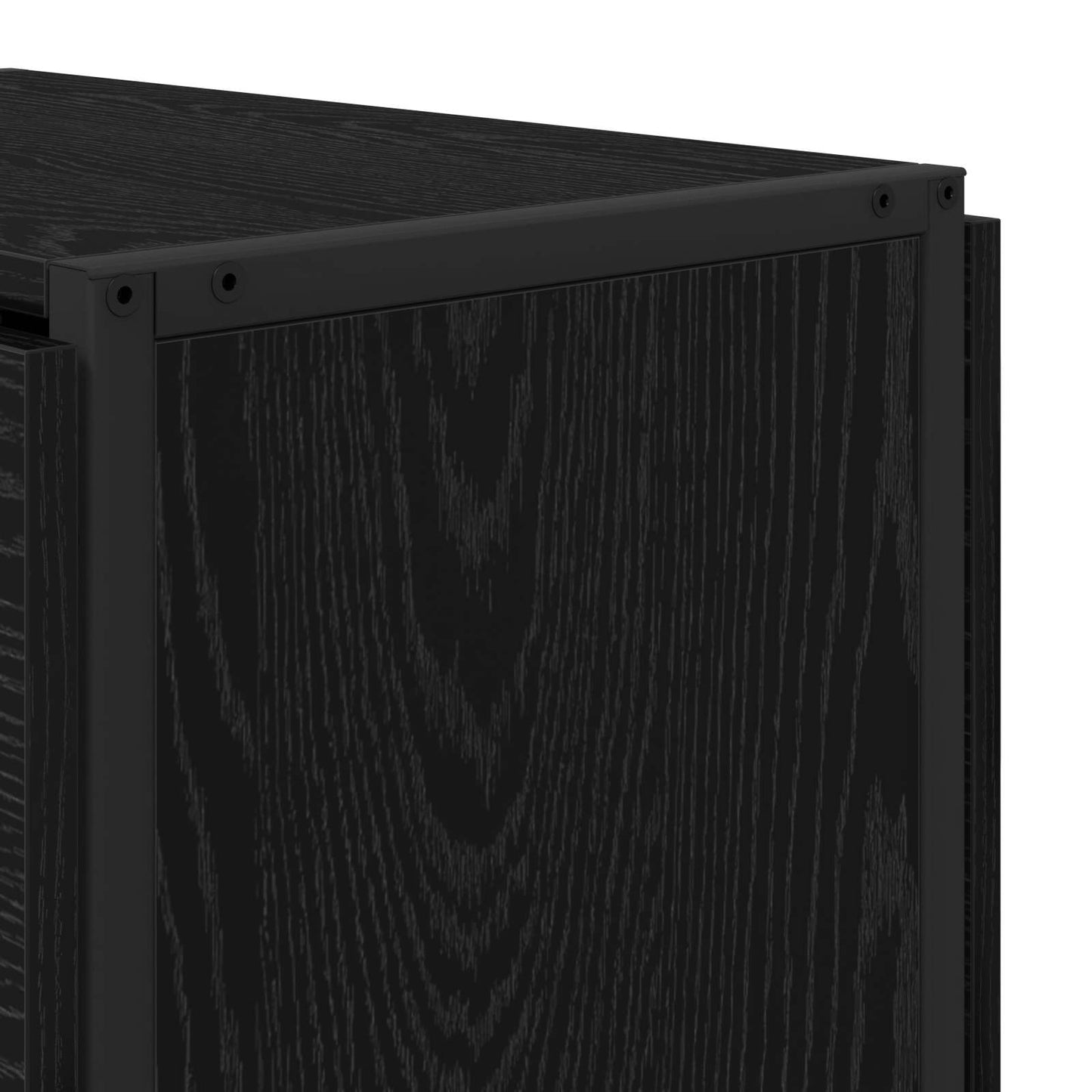 vidaXL Τραπέζι φαγητού 144 x 60 x 75 εκ. Επεξεργασμένο Ξύλο Μαύρη Δρυς