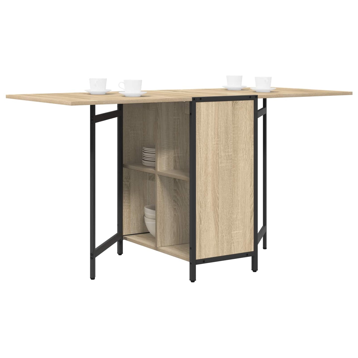 vidaXL Τραπέζι φαγητού 144 x 60 x 75 εκ. Επεξεργασμένο Ξύλο Ορθογώνιος