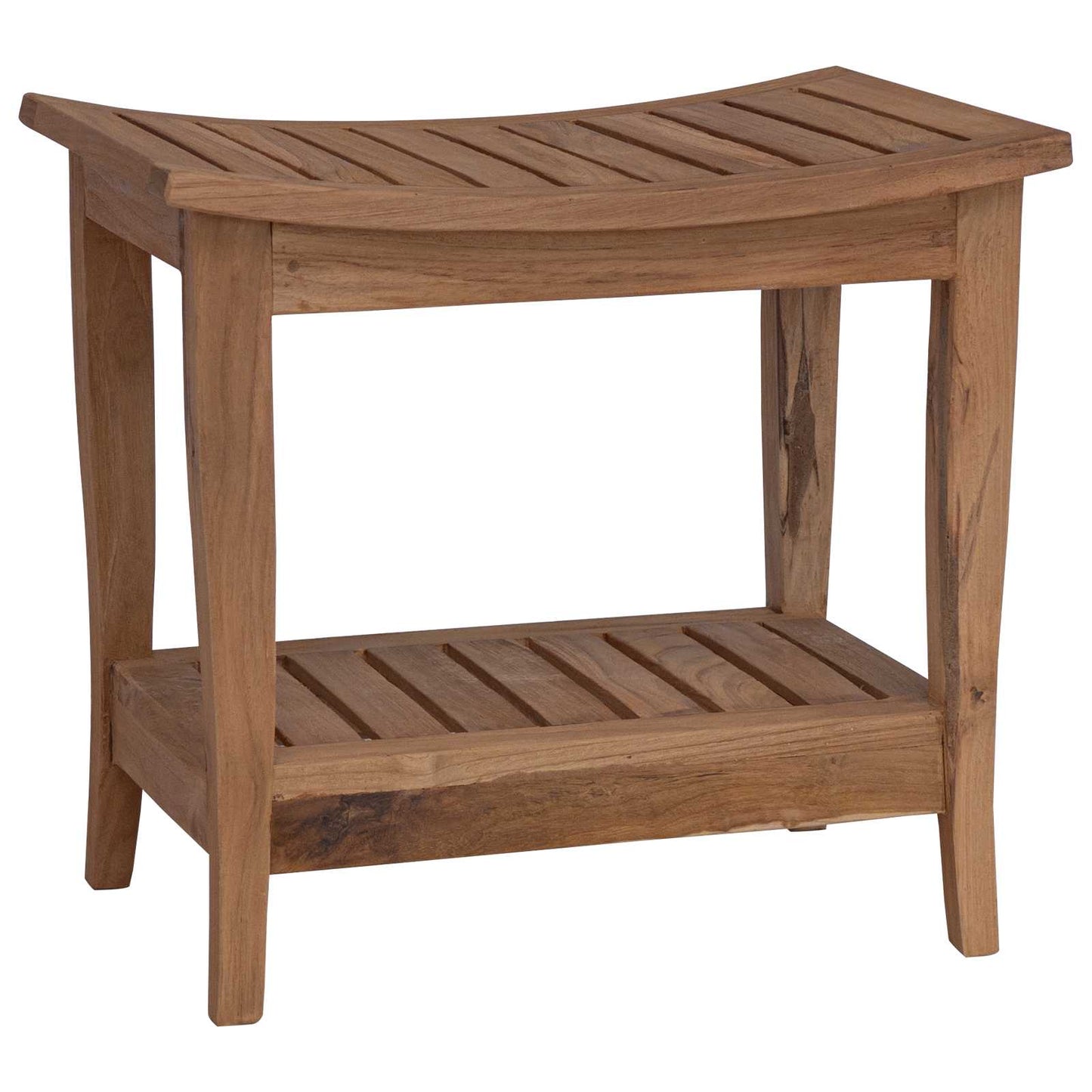 vidaXL Τραπέζι Πλευρικής Μπανιέρας Φυσικό 50 x 35 x 45 cm