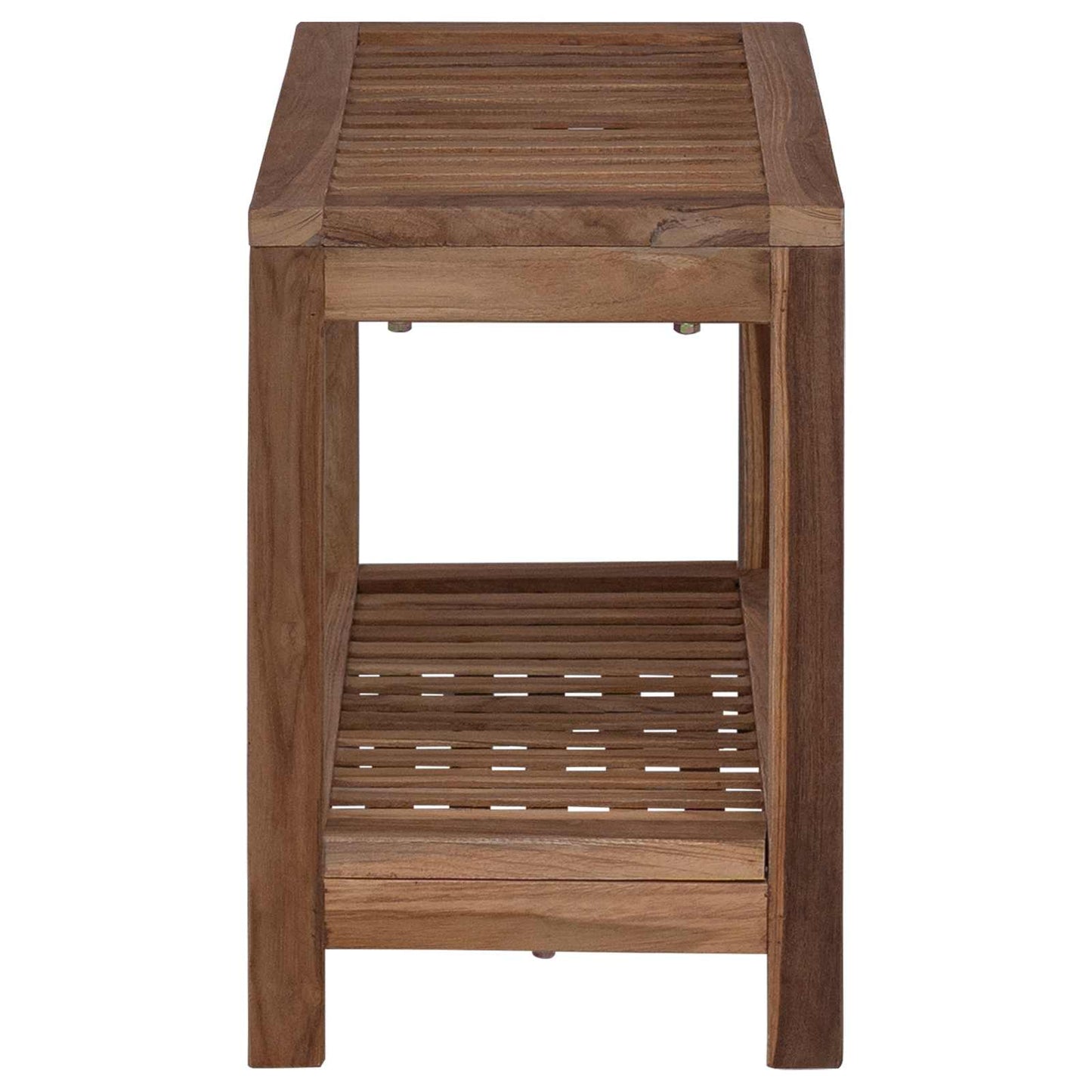 vidaXL Τραπέζι Πλευρικής Μπανιέρας Φυσικό 60 x 30 x 45 cm