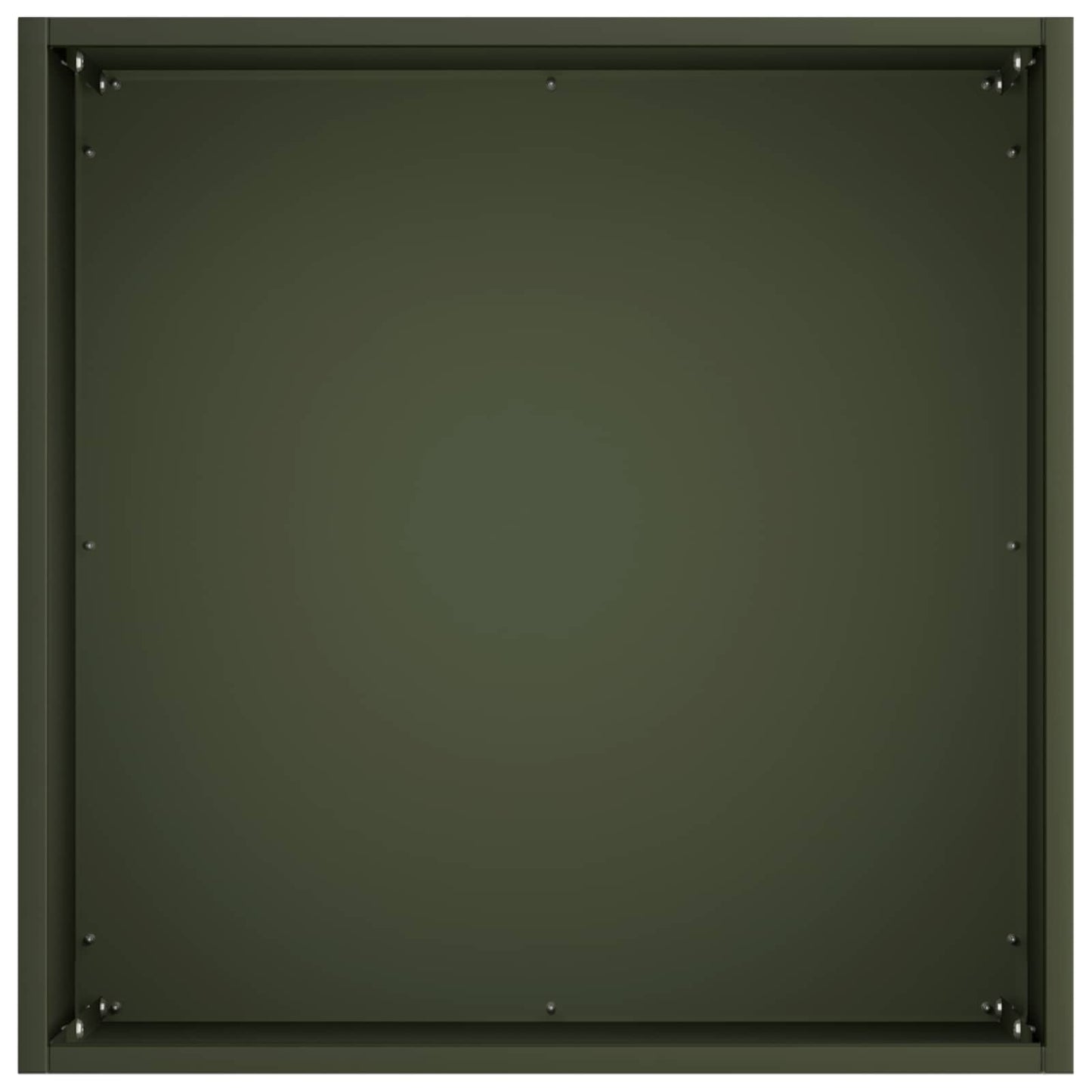 vidaXL Γλάστρα Κήπου 2 τμχ. Λαδί 45 x 45 x 45 cm Ψυχρής έλασης χάλυβας
