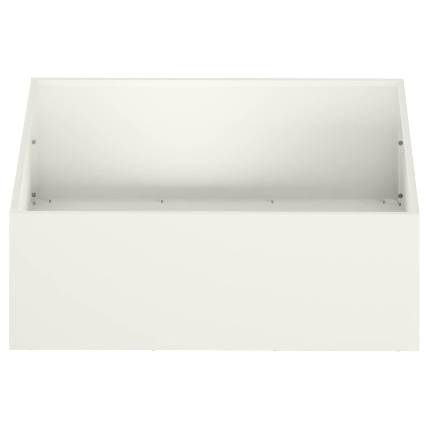 vidaXL Γλάστρα Κήπου 2 τμχ. Λευκό 40 x 40 x 20 cm