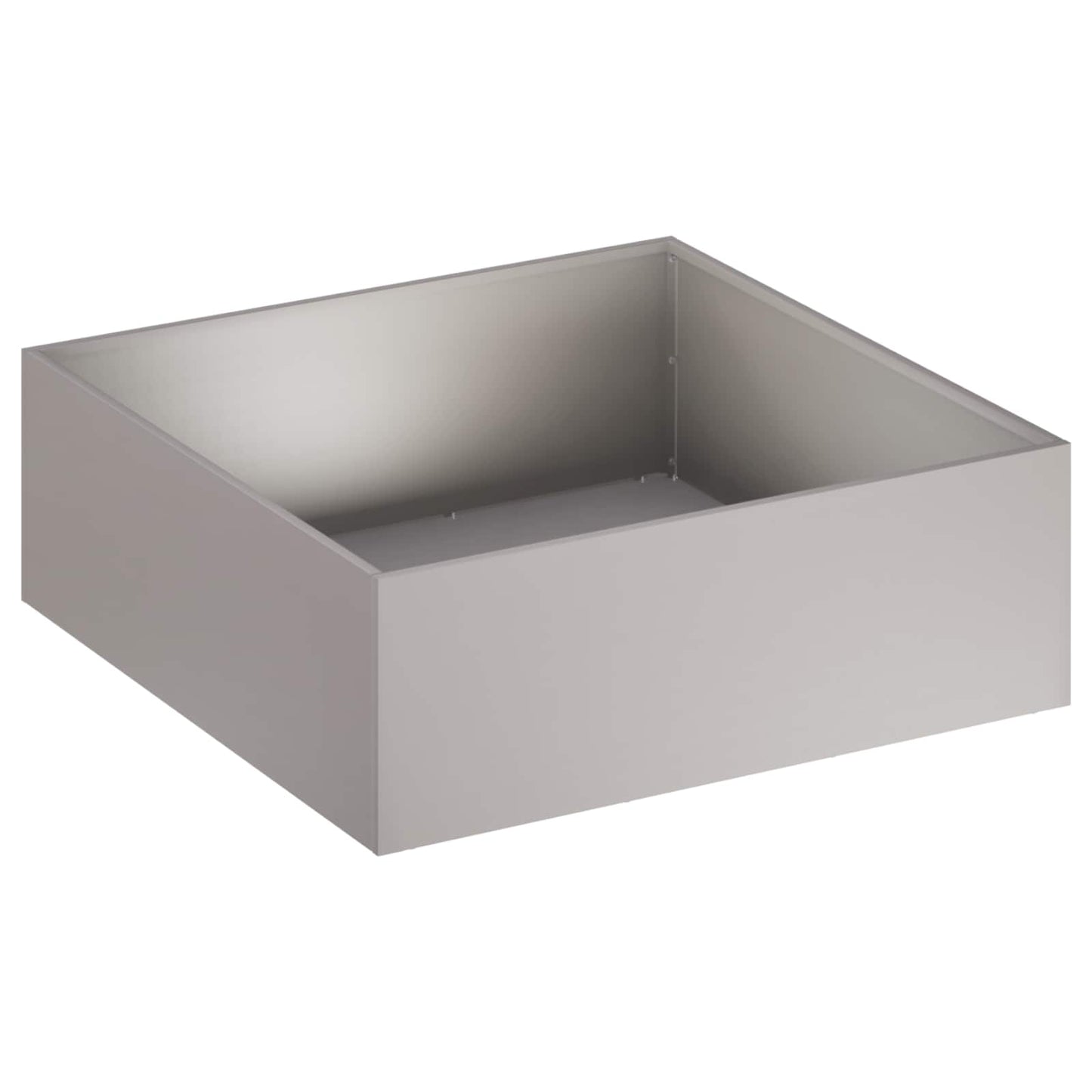 vidaXL Γλάστρα Κήπου Σκ rusty 60 x 60 x 20 εκ