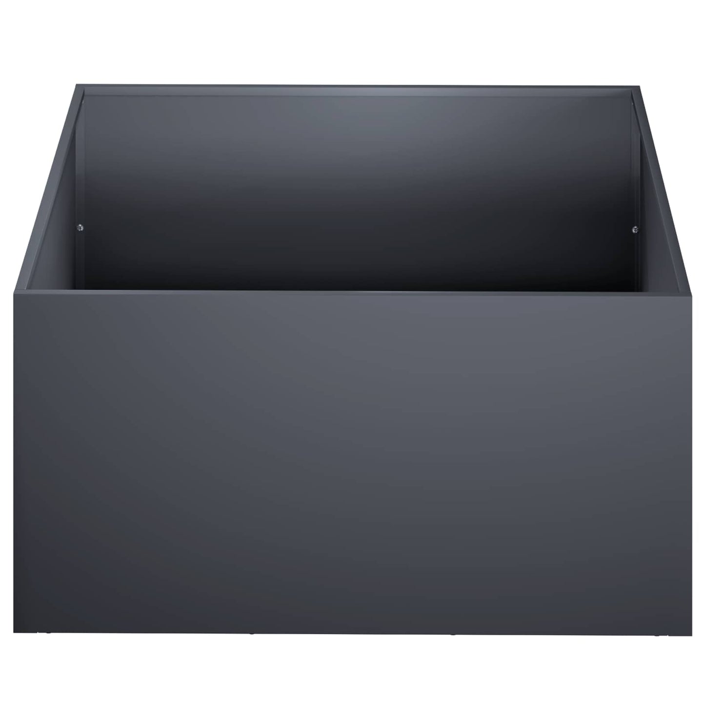 vidaXL Γλάστρα Κήπου Ανθρακί 40 x 40 x 30 cm Ψυχρής έλασης χάλυβας