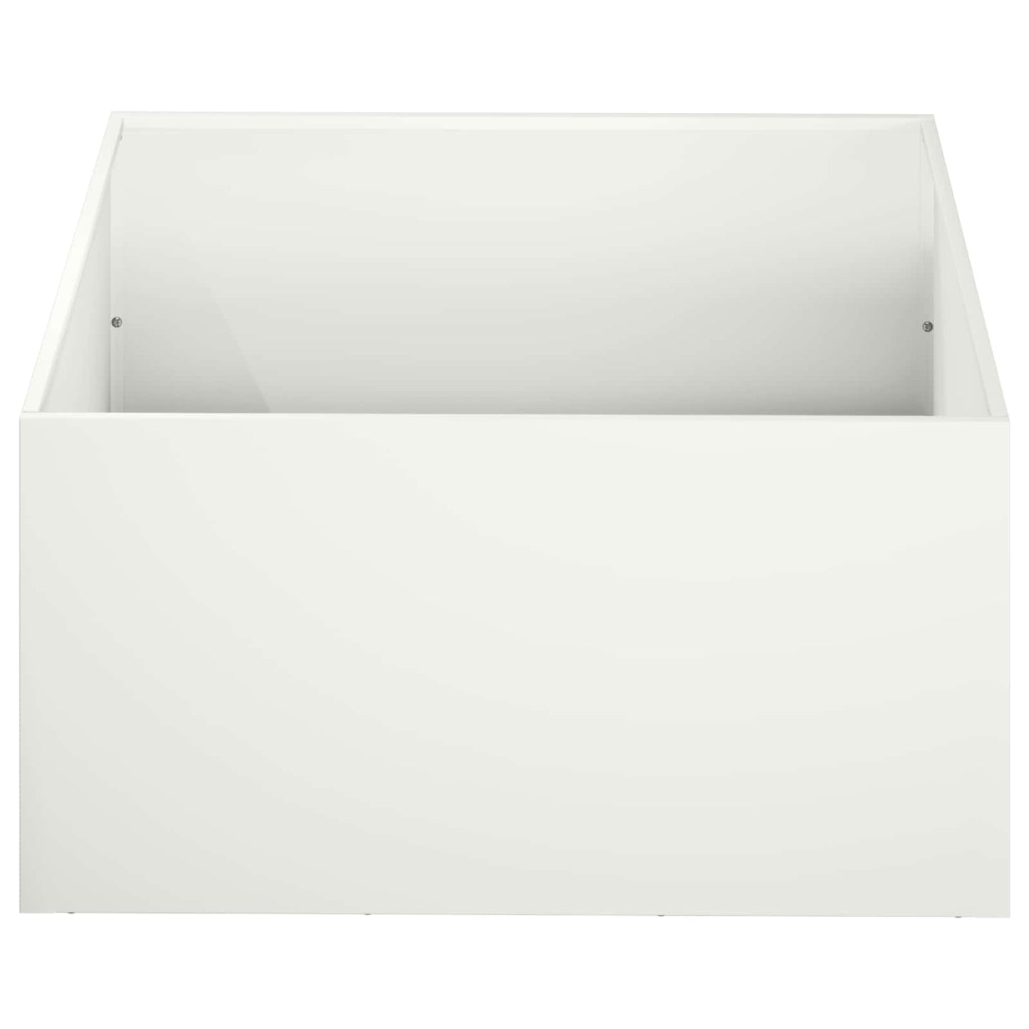 vidaXL Γλάστρα Κήπου 2 τμχ. Λευκό 60 x 60 x 30 cm