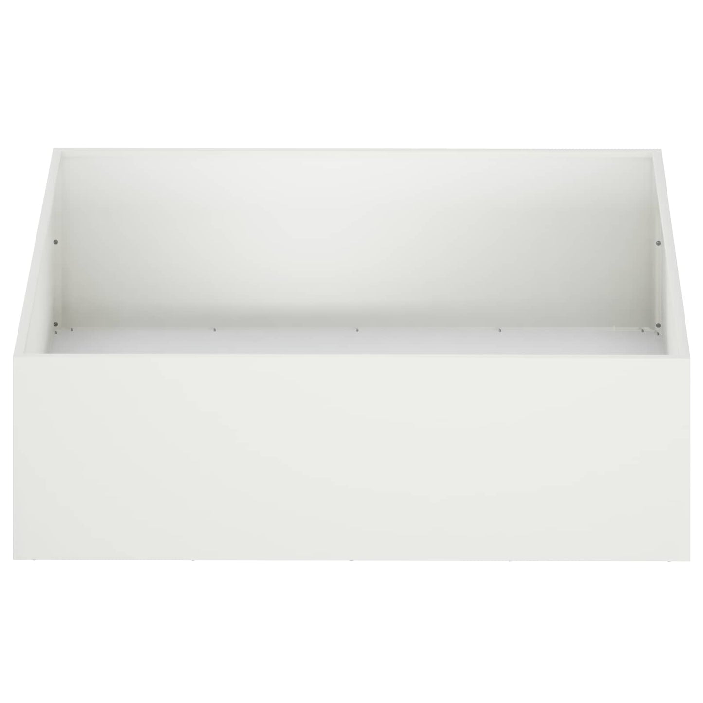 vidaXL Γλάστρα Κήπου 2 τμχ. Λευκό 100 x 100 x 30 cm