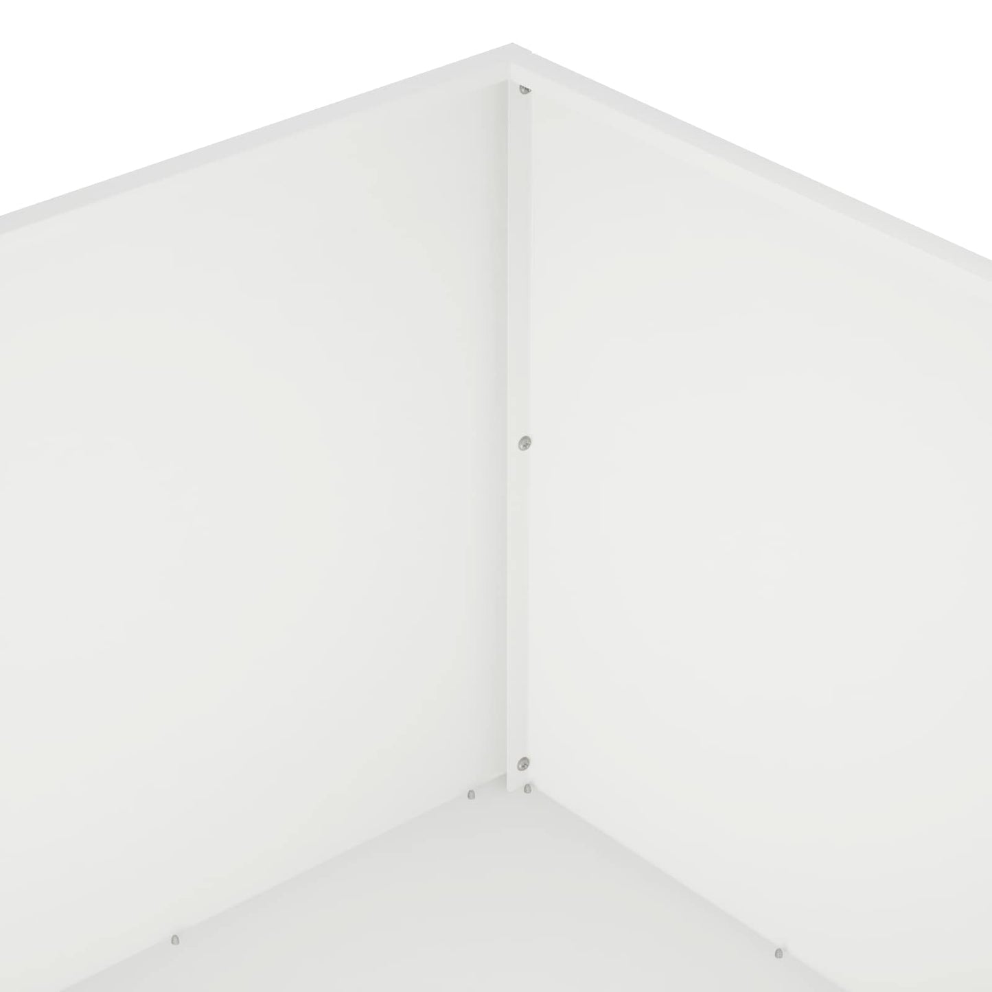 vidaXL Γλάστρα Κήπου 2 τμχ. Λευκό 100 x 100 x 40 cm