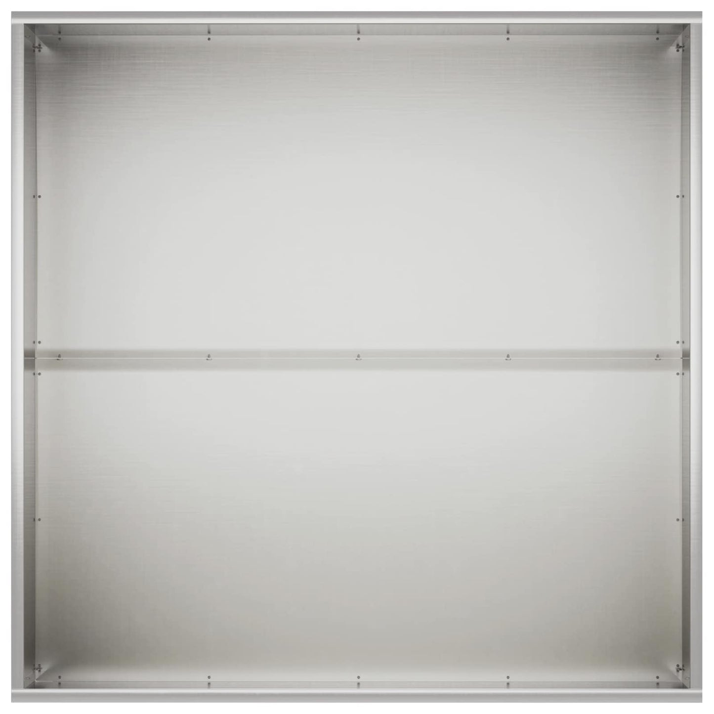vidaXL Γλάστρα Κήπου 2 τμχ. Ασημί 100 x 100 x 40 cm Ανοξείδωτο Ατσάλι
