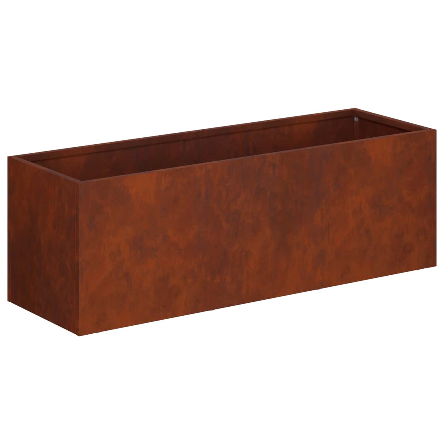 vidaXL Γλάστρα Κήπου 2 τμχ. Σκ rusty 40 x 20 x 20 εκ.