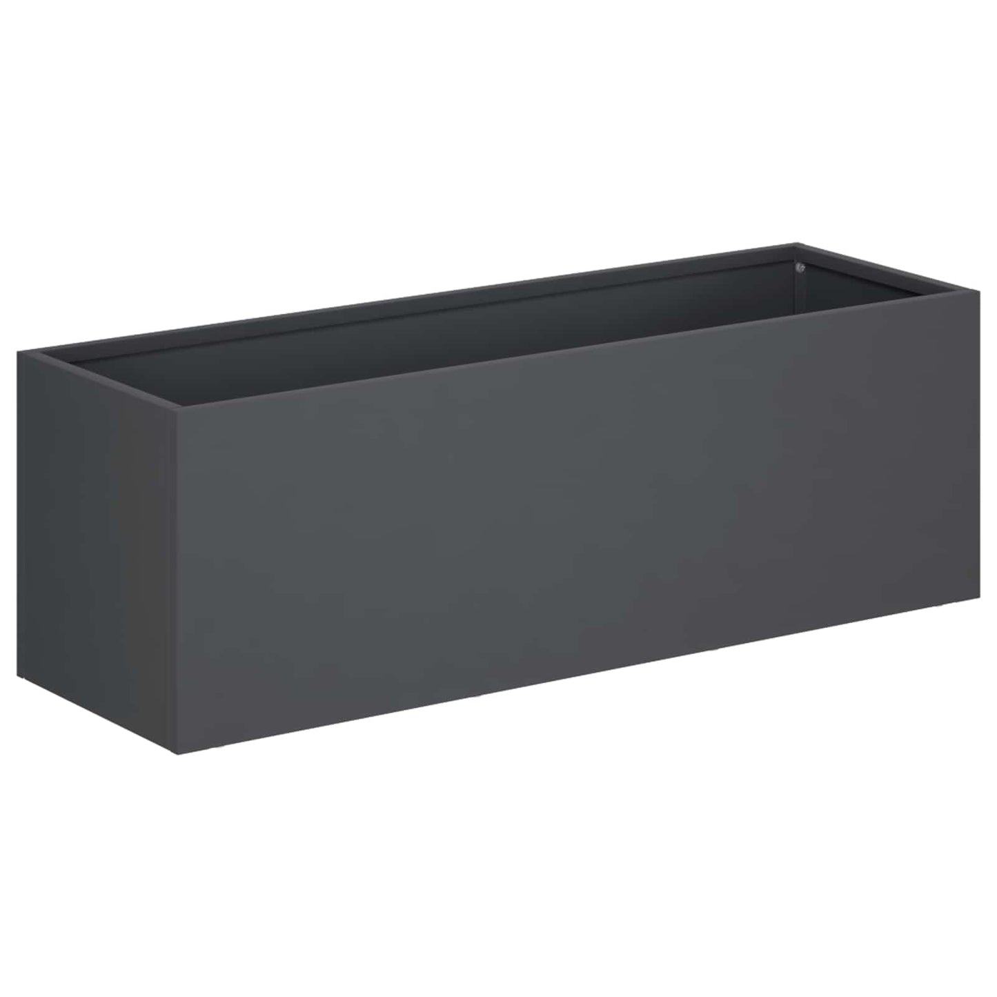 vidaXL Γλάστρα Κήπου Ανθρακί 60 x 20 x 20 εκ. Ψυχρής έλασης χάλυβας