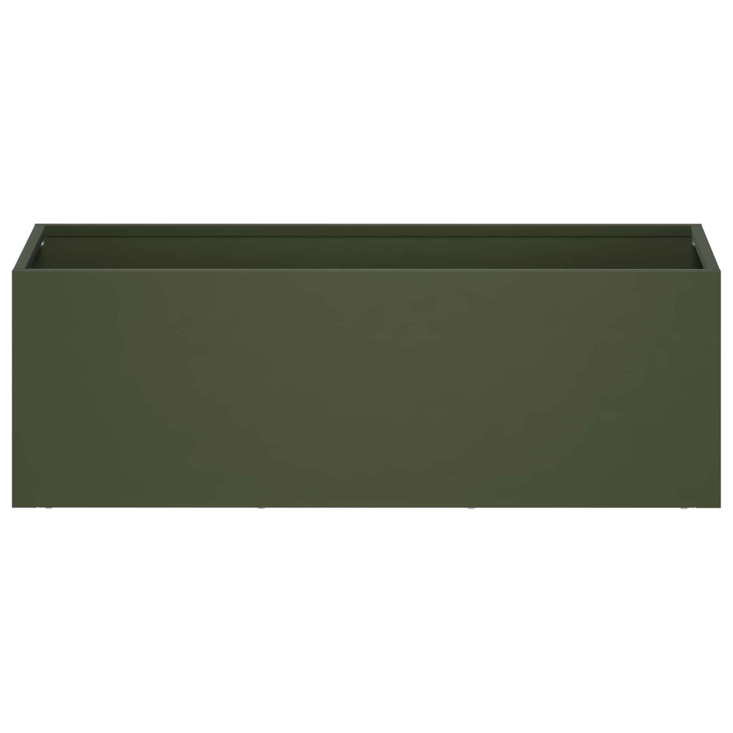 vidaXL Γλάστρα Κήπου 2 τμχ. Λαδί 60 x 20 x 20 εκ.