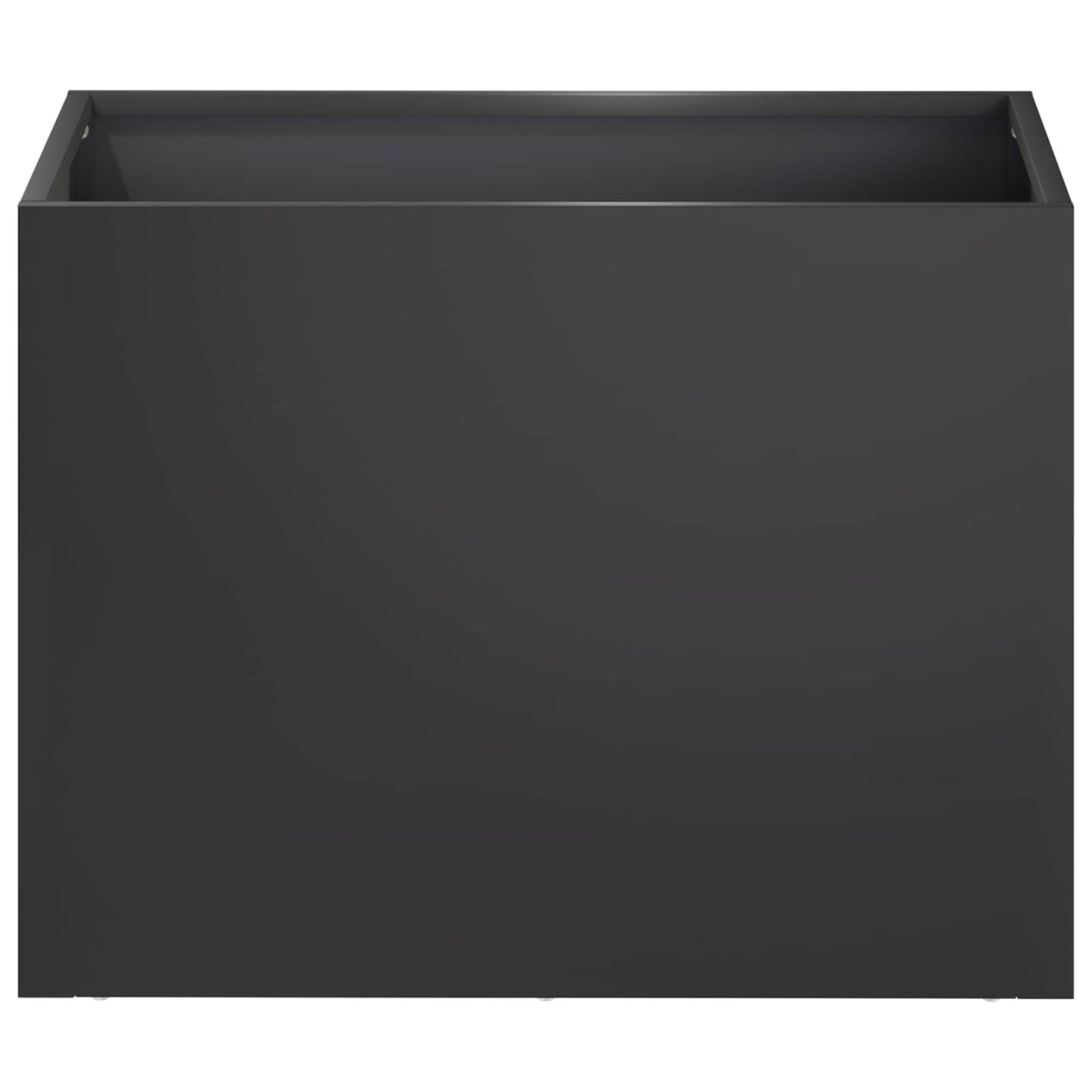 vidaXL Γλάστρα Κήπου 2 τμχ. Μαύρο 40 x 30 x 30 εκ