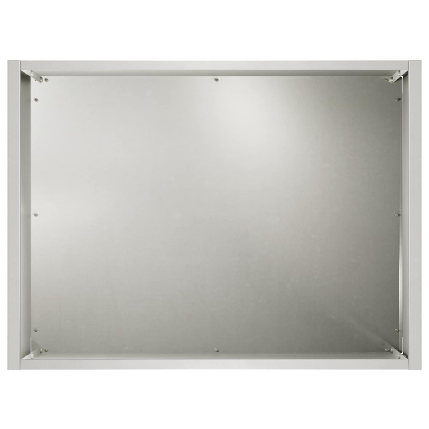 vidaXL Γλάστρα Κήπου 2 τμχ. Ασημί 40 x 30 x 30 εκ Ανοξείδωτο Ατσάλι