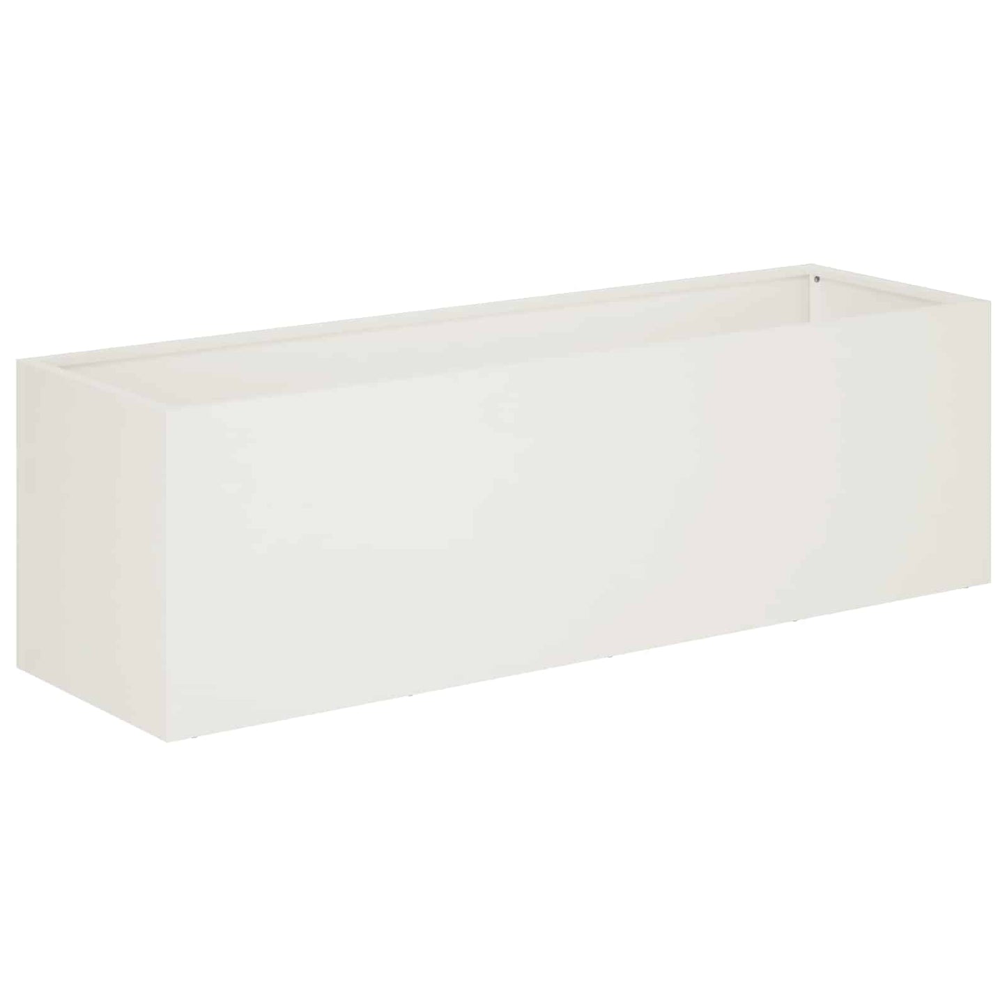 vidaXL Γλάστρα Κήπου 2 τμχ. Λευκό 80 x 30 x 30 εκ