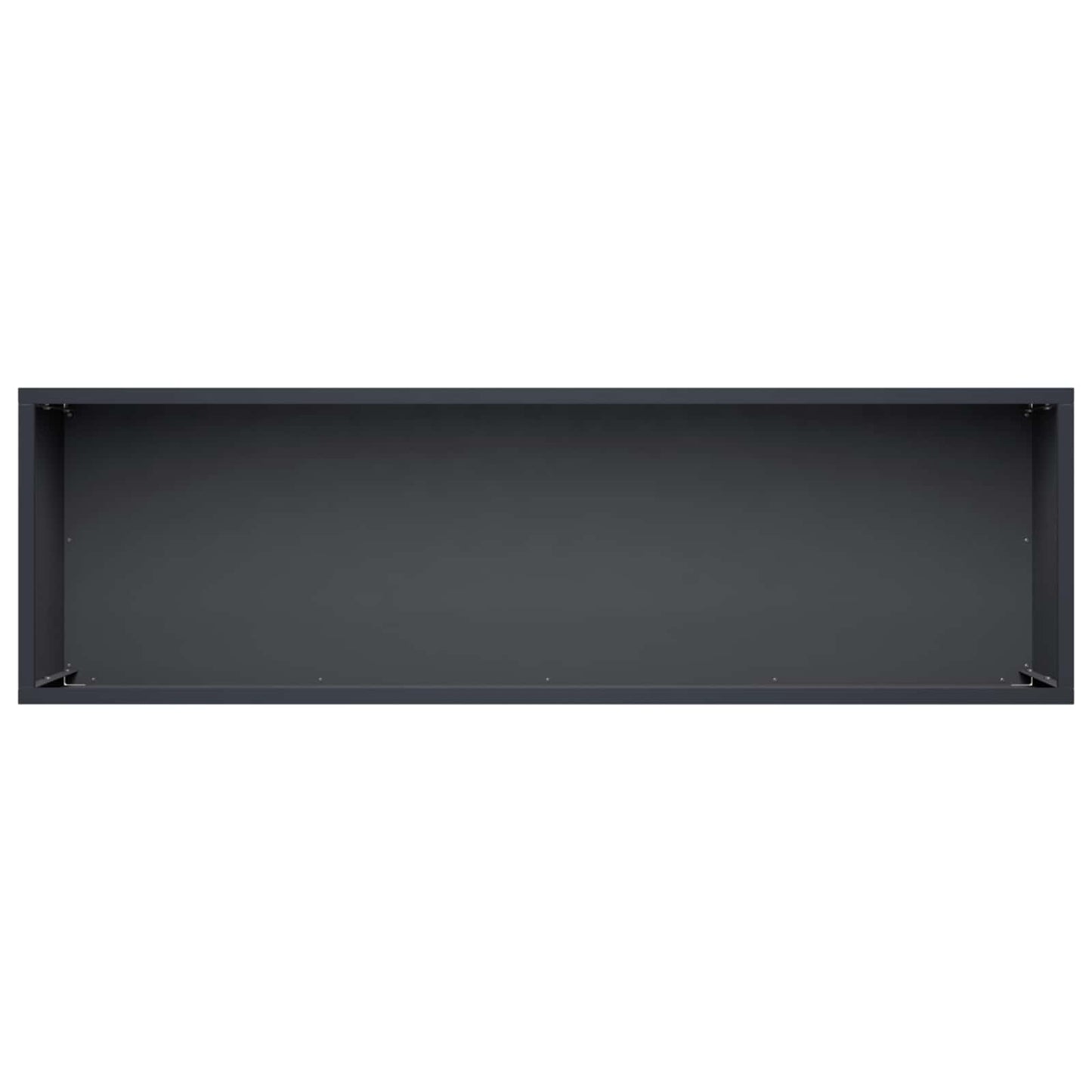 vidaXL Γλάστρα Κήπου Ανθρακί 80 x 30 x 30 εκ Ψυχρής έλασης χάλυβας
