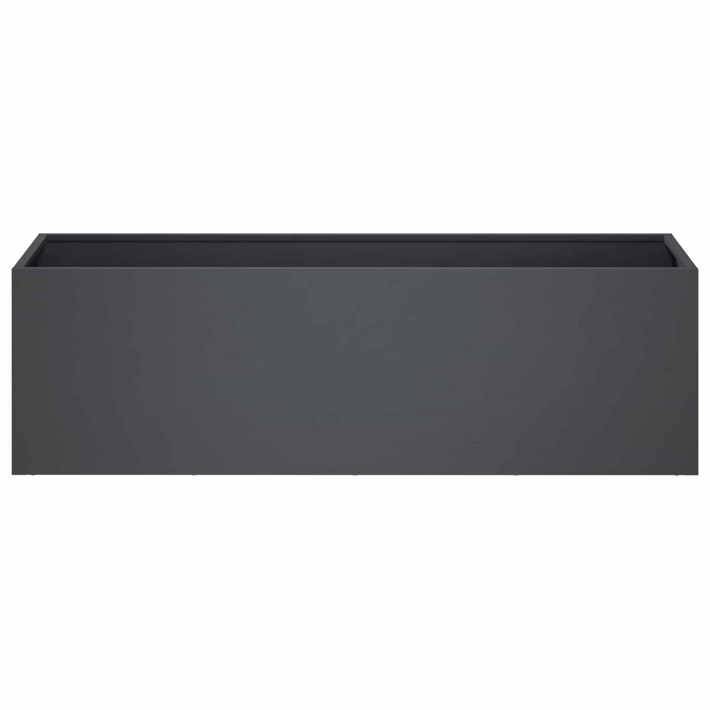 vidaXL Γλάστρα Κήπου 2 τμχ. Ανθρακί 80 x 30 x 30 εκ