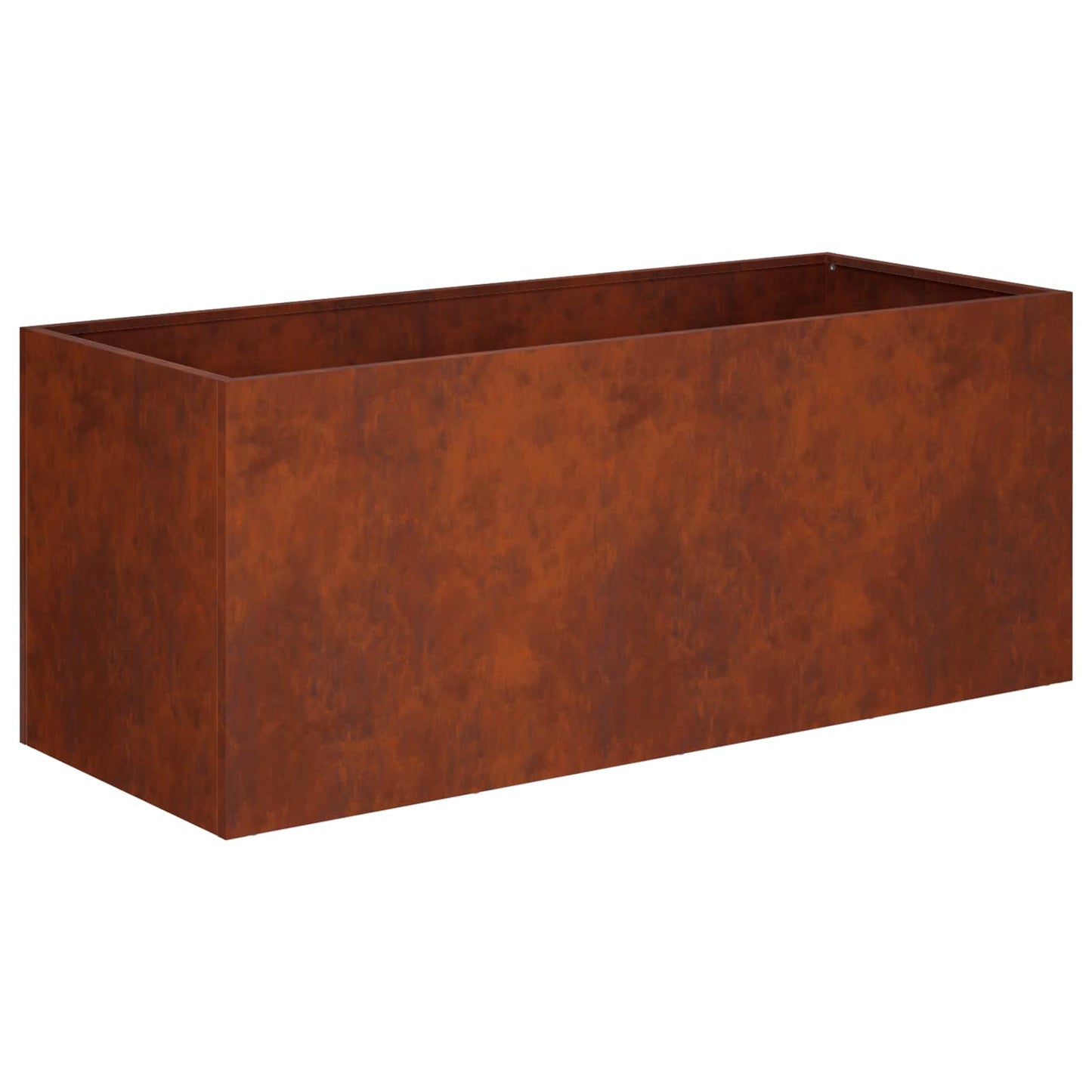 vidaXL Γλάστρα Κήπου 2 τμχ. Σκ rusty 80 x 40 x 40 cm