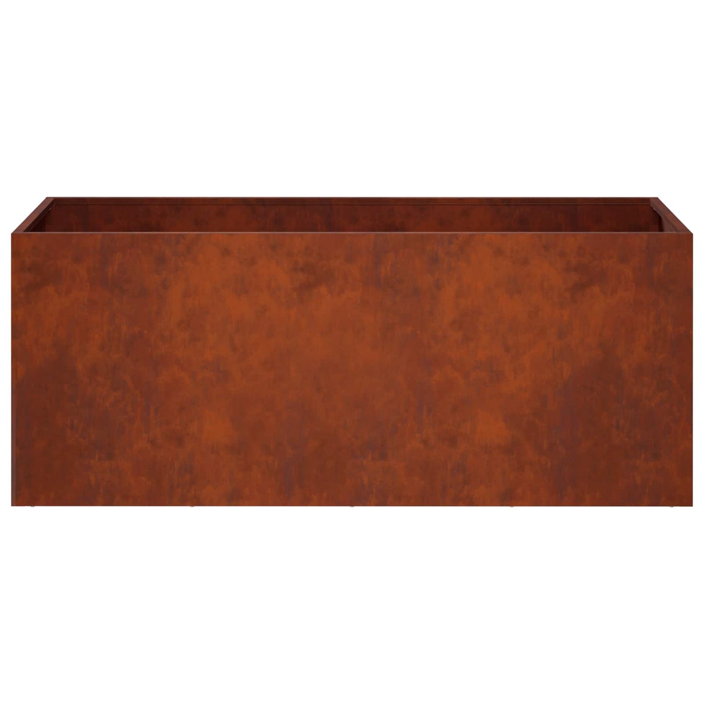 vidaXL Γλάστρα Κήπου 2 τμχ. Σκ rusty 80 x 40 x 40 cm