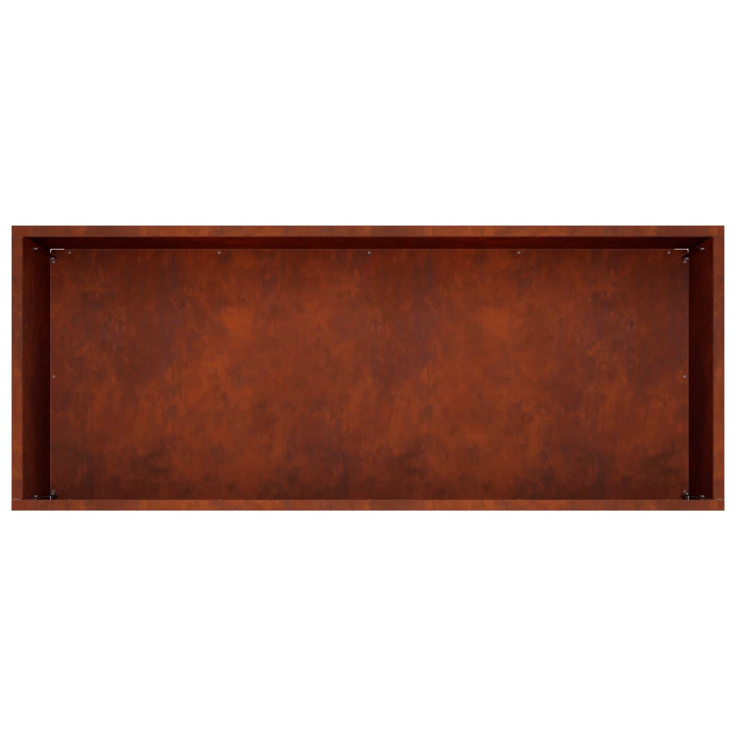 vidaXL Γλάστρα Κήπου 2 τμχ. Σκ rusty 80 x 40 x 40 cm