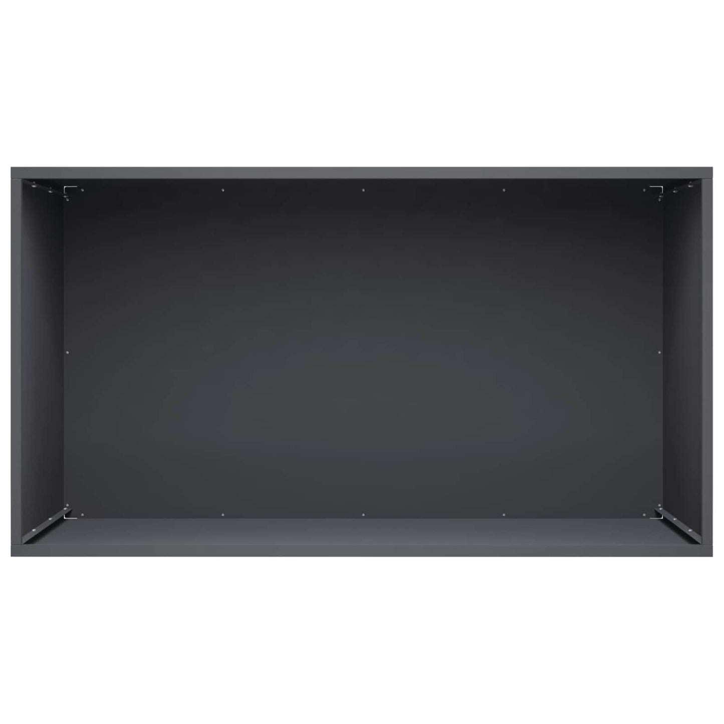 vidaXL Γλάστρα Κήπου Ανθρακί 100 x 50 x 50 cm Ψυχρής έλασης χάλυβας