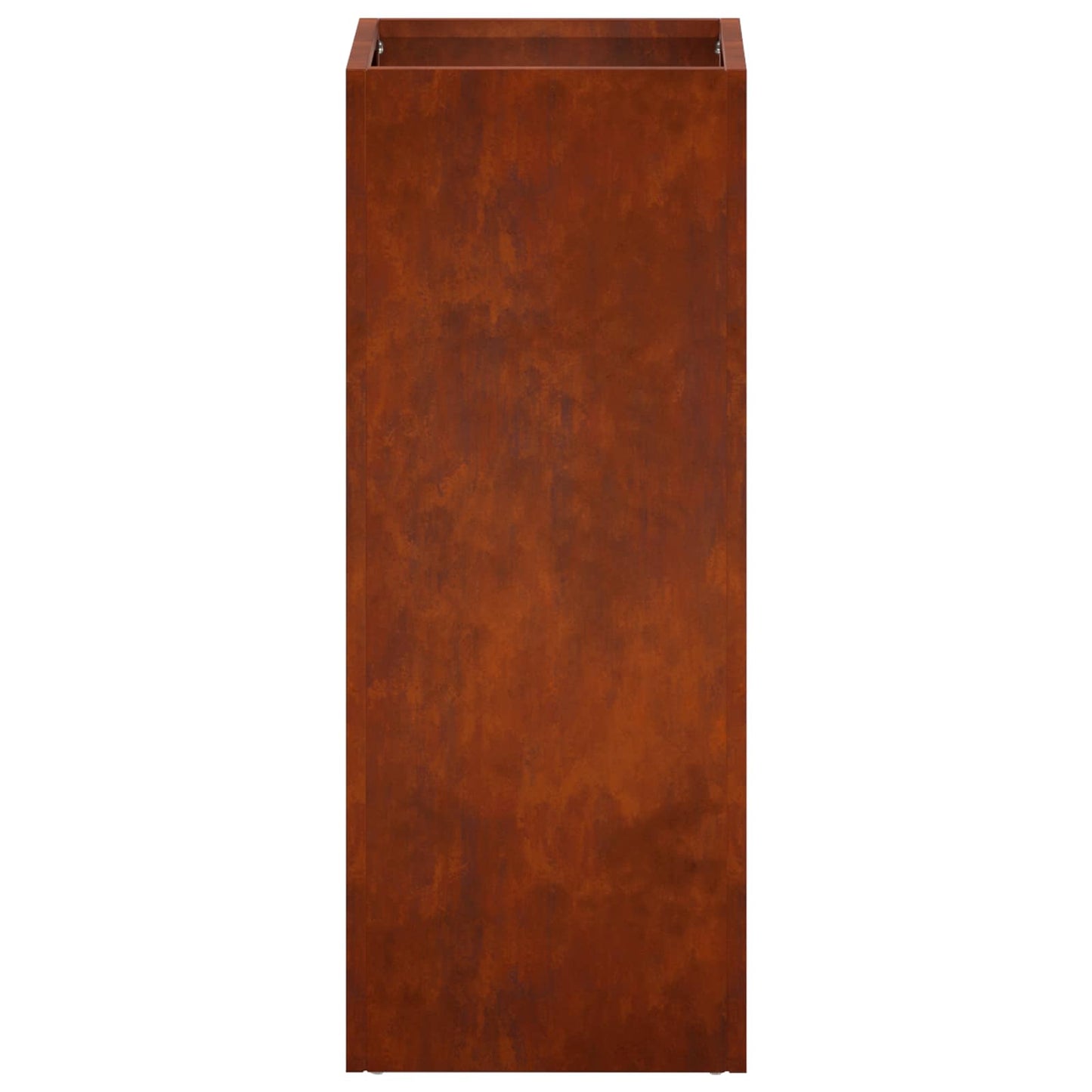 vidaXL Γλάστρα Κήπου 2 τμχ. Σκ rusty 20 x 20 x 40 εκ.