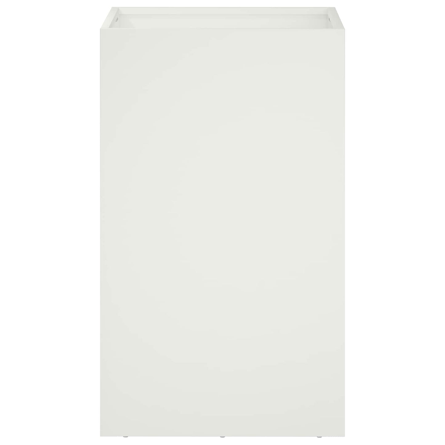 vidaXL Γλάστρα Κήπου 2 τμχ. Λευκό 30 x 30 x 40 cm