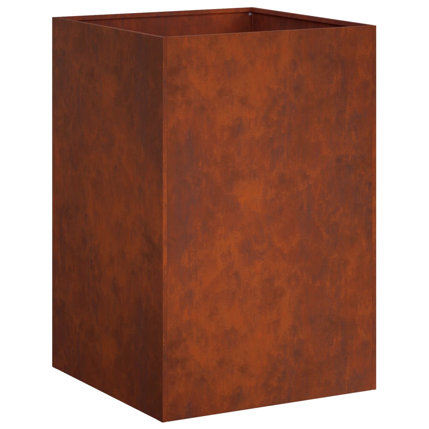 vidaXL Γλάστρα Κήπου 2 τμχ. Σκ rusty 40 x 40 x 75 cm