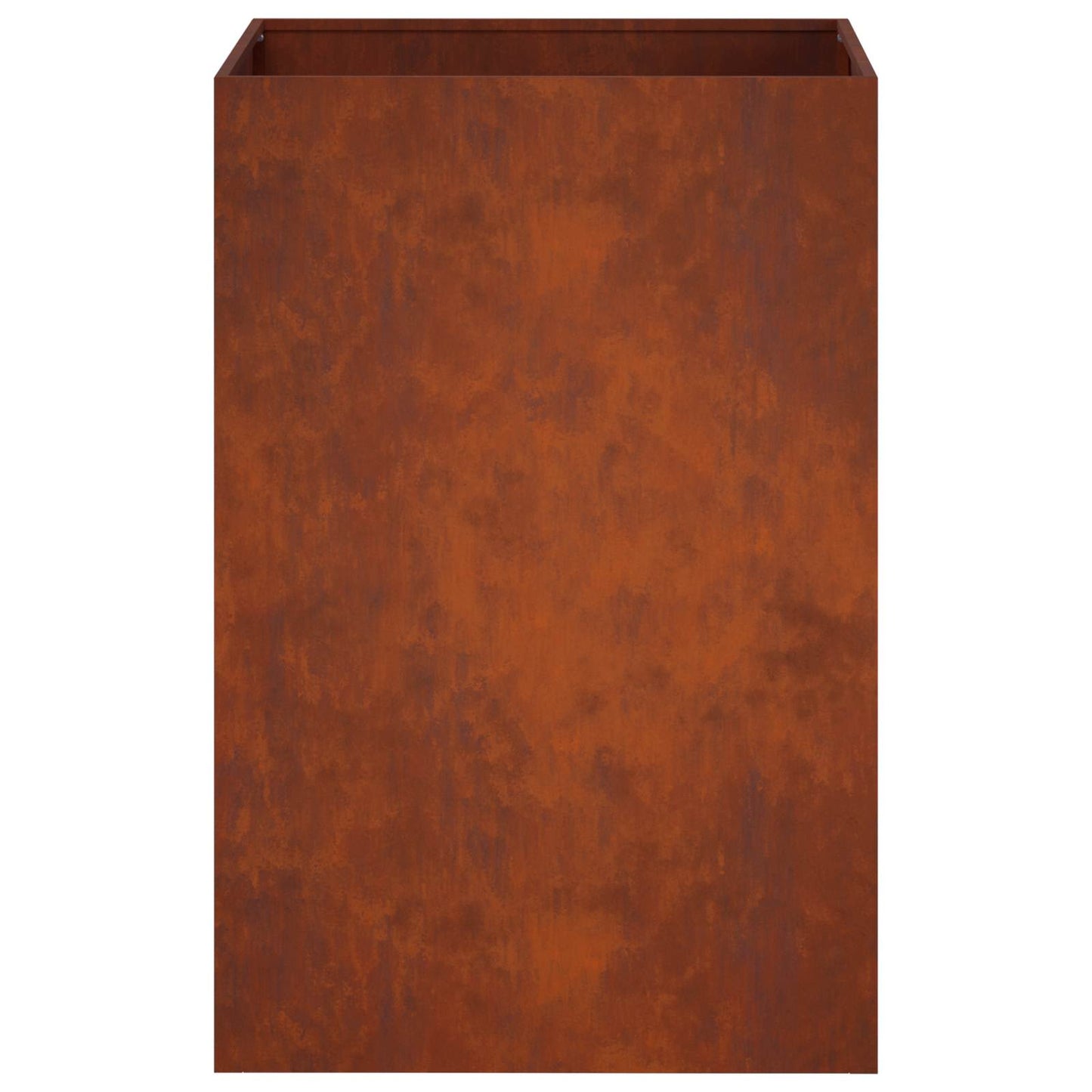 vidaXL Γλάστρα Κήπου Σκ rusty 50 x 50 x 75 cm