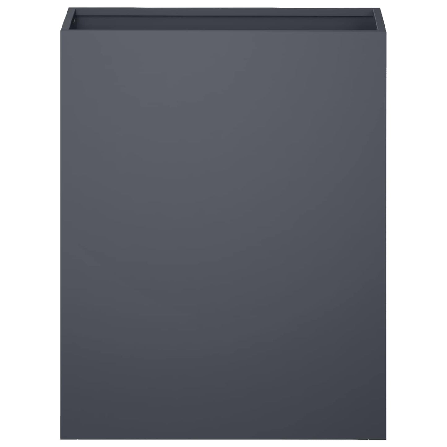 vidaXL Γλάστρα Κήπου 2 τμχ. Ανθρακί 40 x 20 x 40 εκ