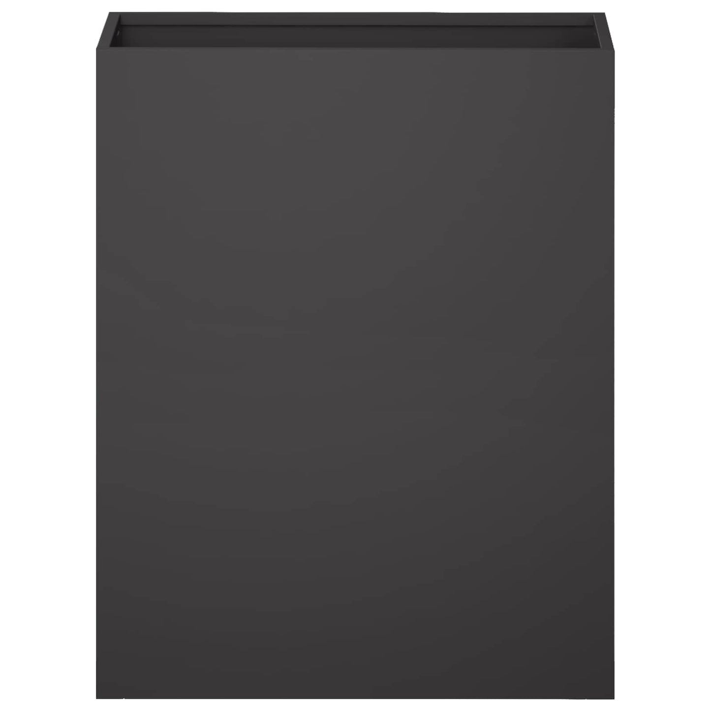 vidaXL Γλάστρα Κήπου 2 τμχ. Μαύρο 40 x 20 x 50 εκ
