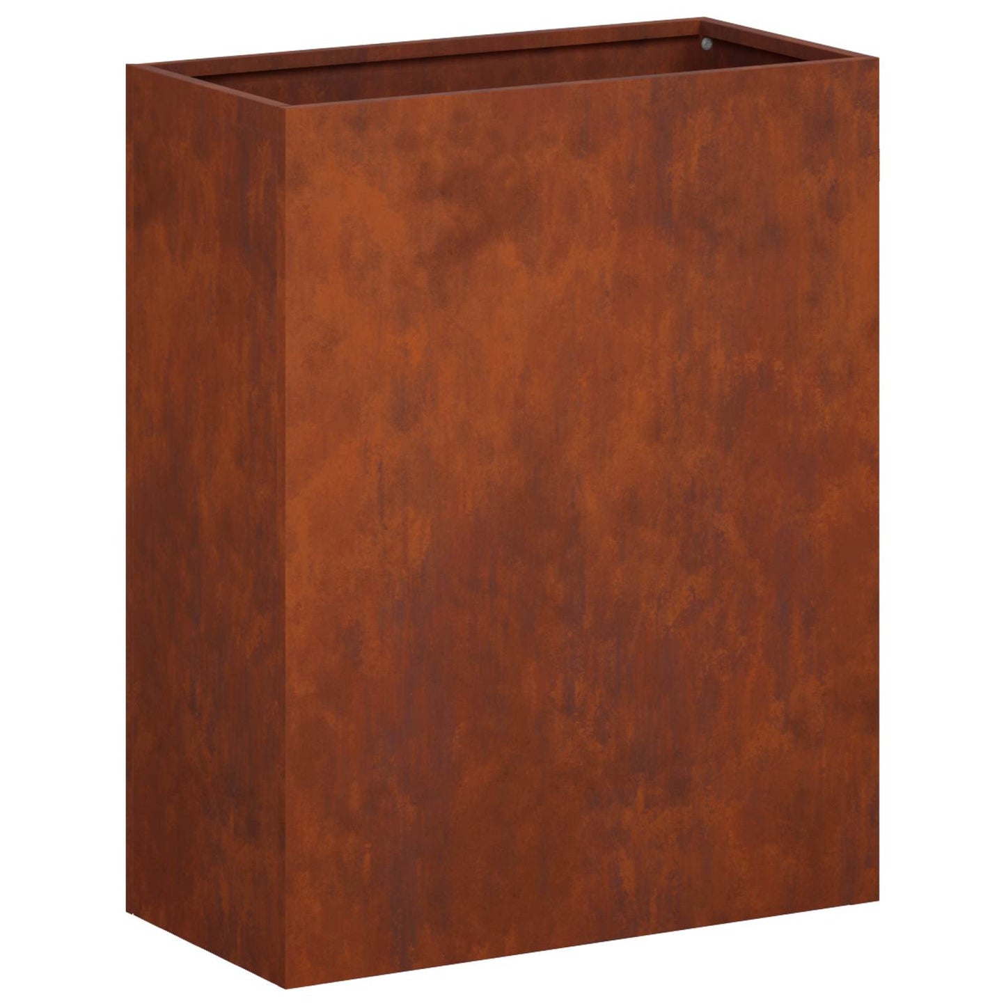 vidaXL Γλάστρα Κήπου 2 τμχ. Σκ rusty 40 x 20 x 50 εκ