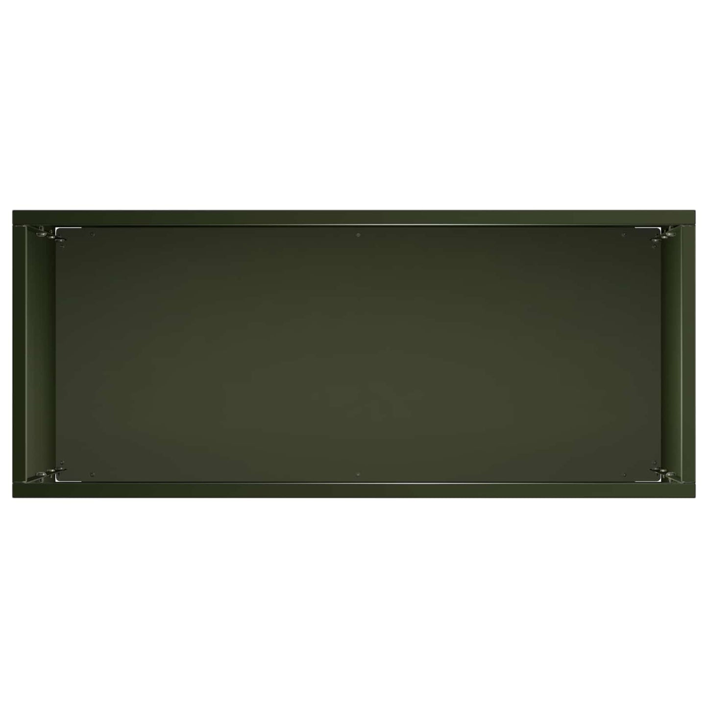 vidaXL Γλάστρα Κήπου Λαδί 40 x 20 x 75 εκ. Ψυχρής έλασης χάλυβας