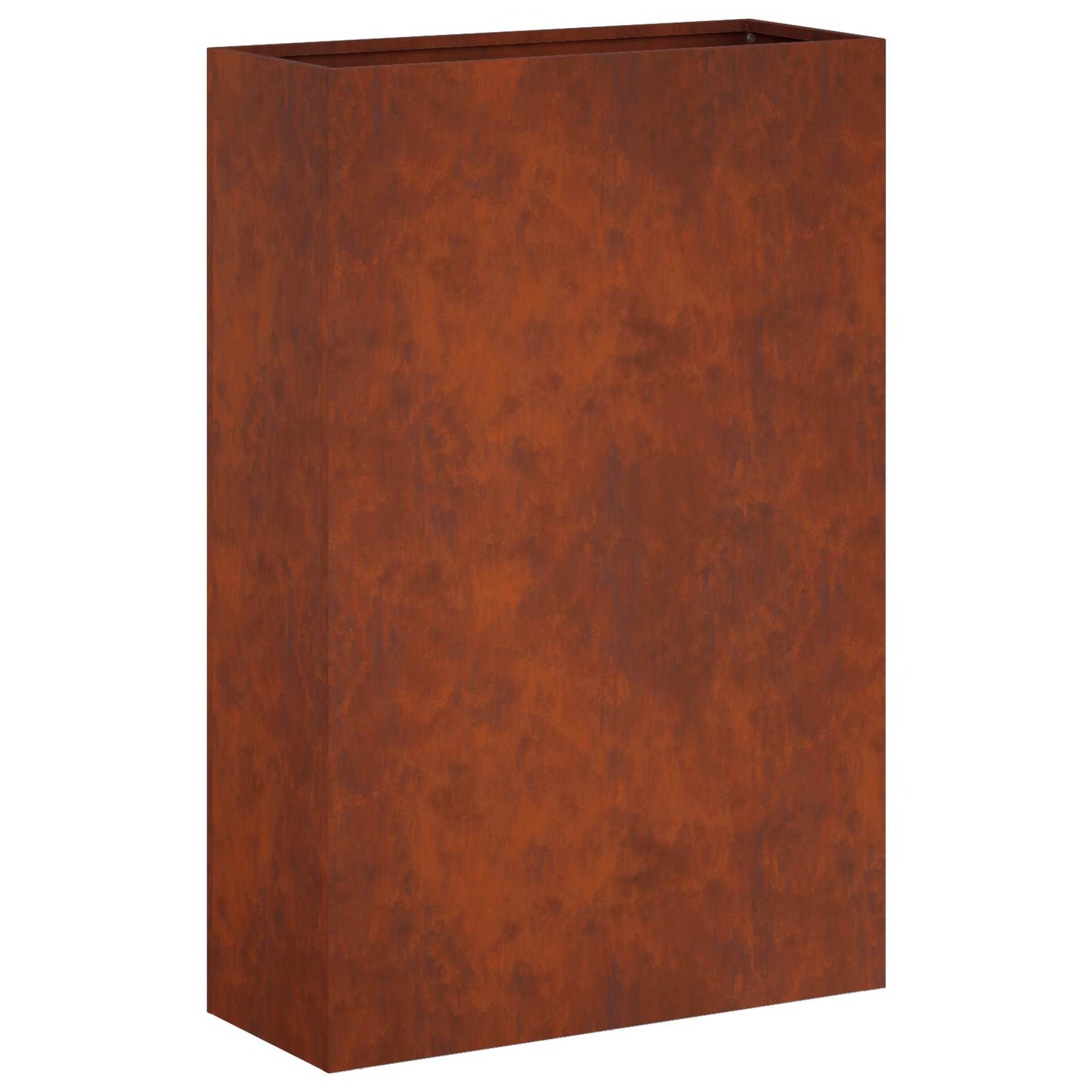 vidaXL Γλάστρα Κήπου Σκ rusty 40 x 20 x 75 εκ.