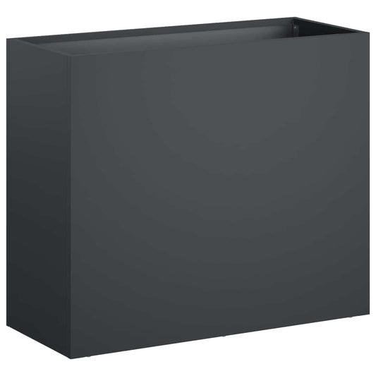 vidaXL Γλάστρα Κήπου Ανθρακί 50 x 20 x 40 εκ. Ψυχρής έλασης χάλυβας